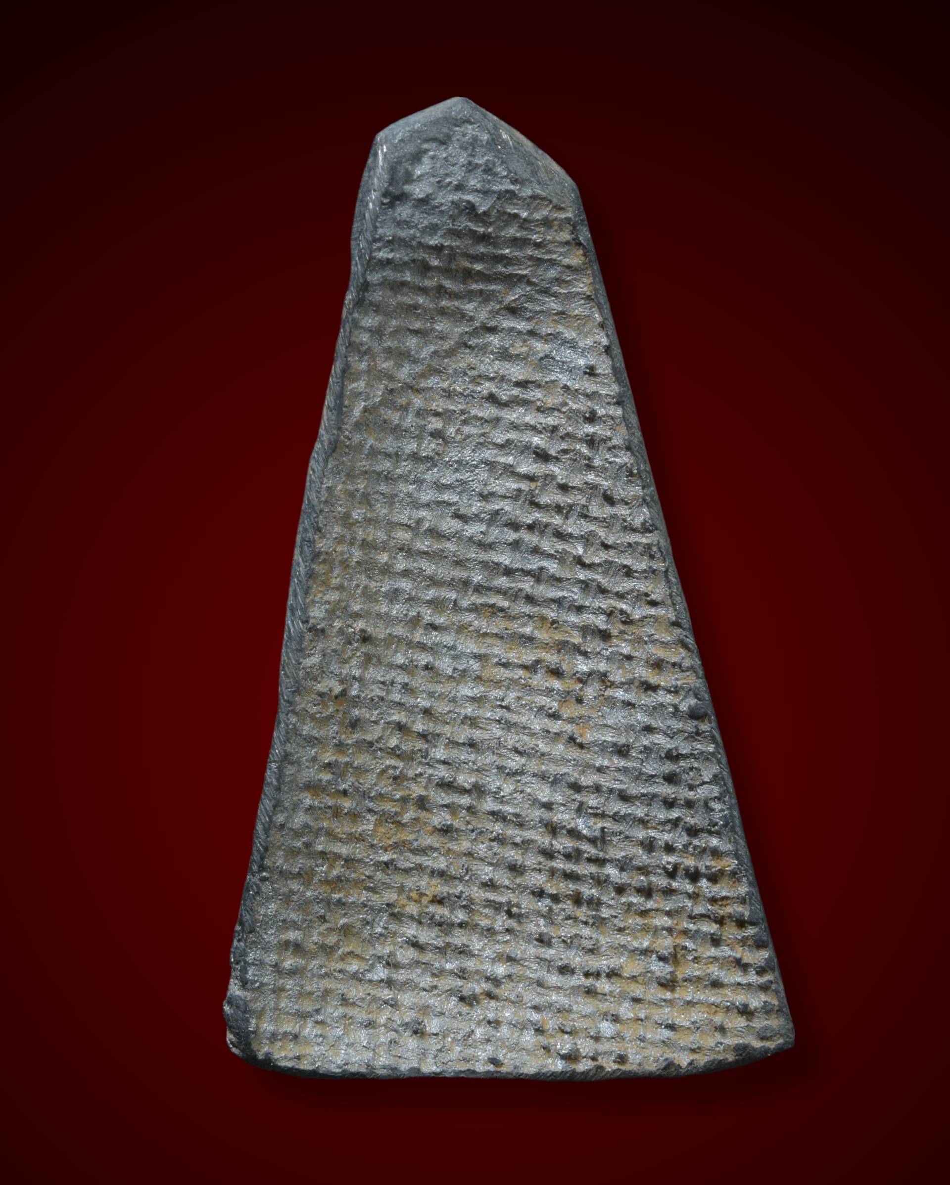 พระผงสุพรรณยอดโถ เนื้อชินเงินผิวปรอท