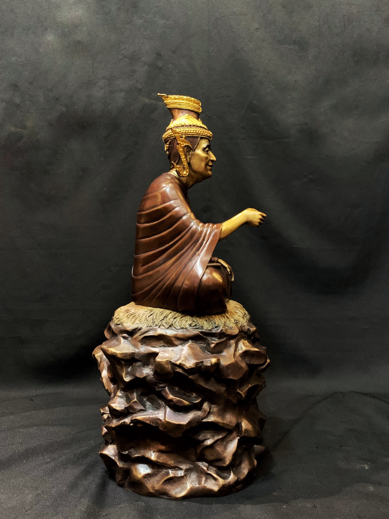 ฤาษีนารอด ปางทำน้ำมนต์ หน้าตัก 9 นิ้ว