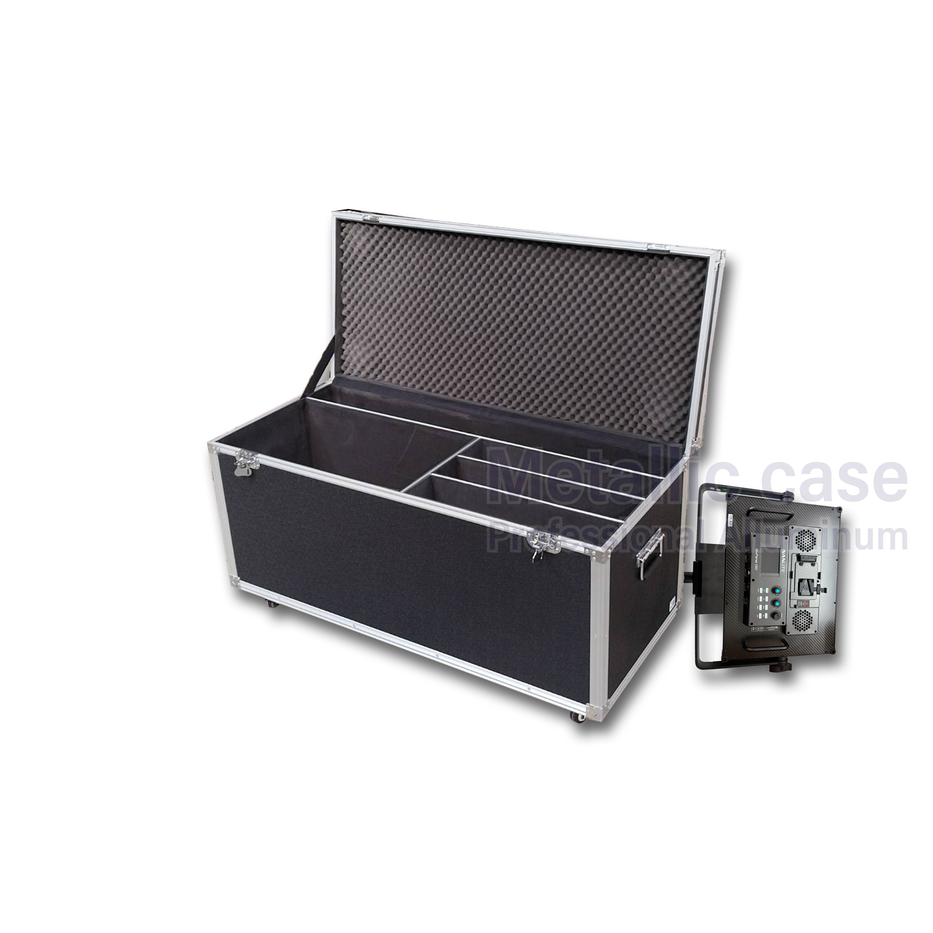 metalliccase 9532-05-6801 / Hardcase for Nanlite - 'Nanlite - MixPanel 150(111.5x47.5x49.6 T4C1H3K13P5)