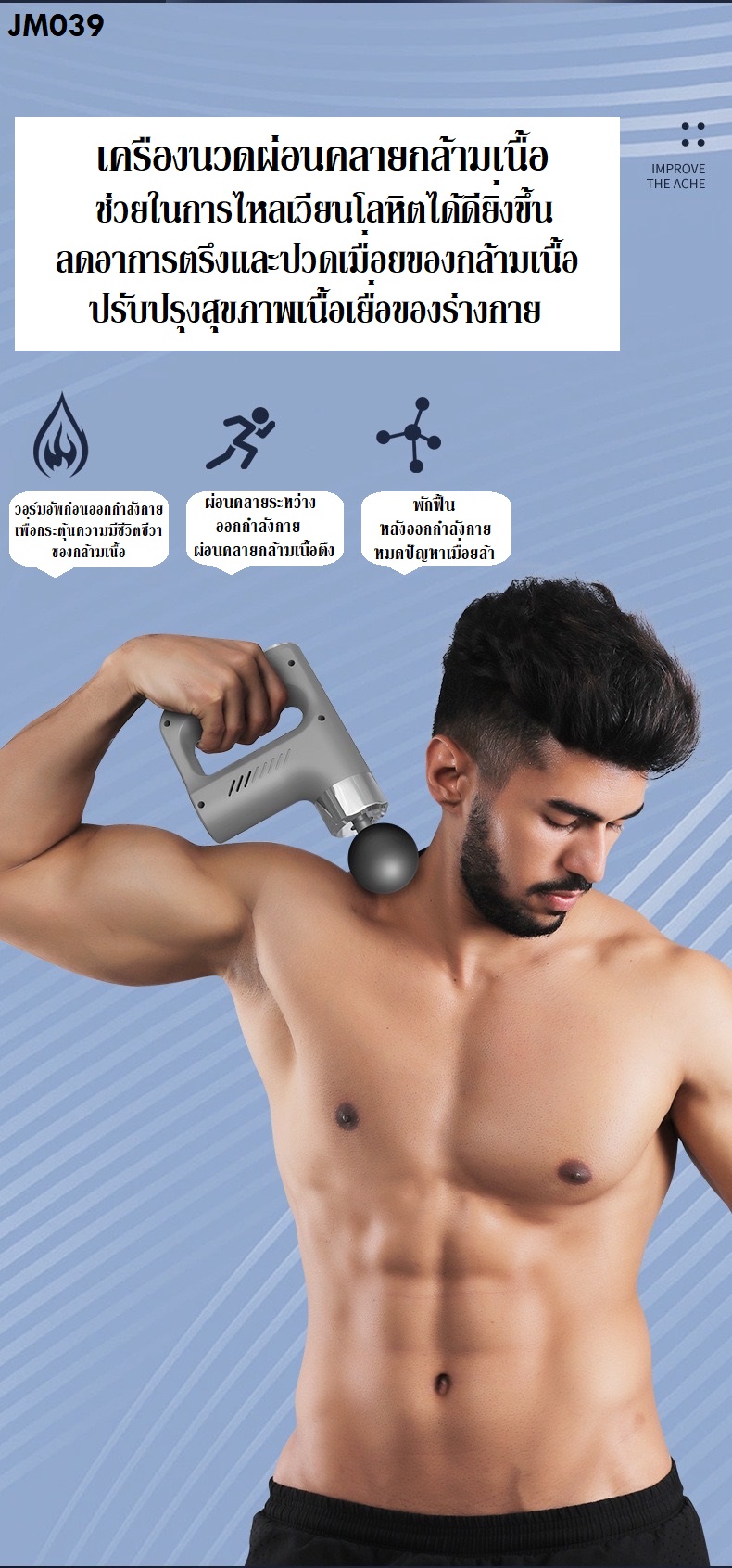 เครื่องนวดกล้ามเนื้อ Fascia Massage Gun 890- To 1,990-