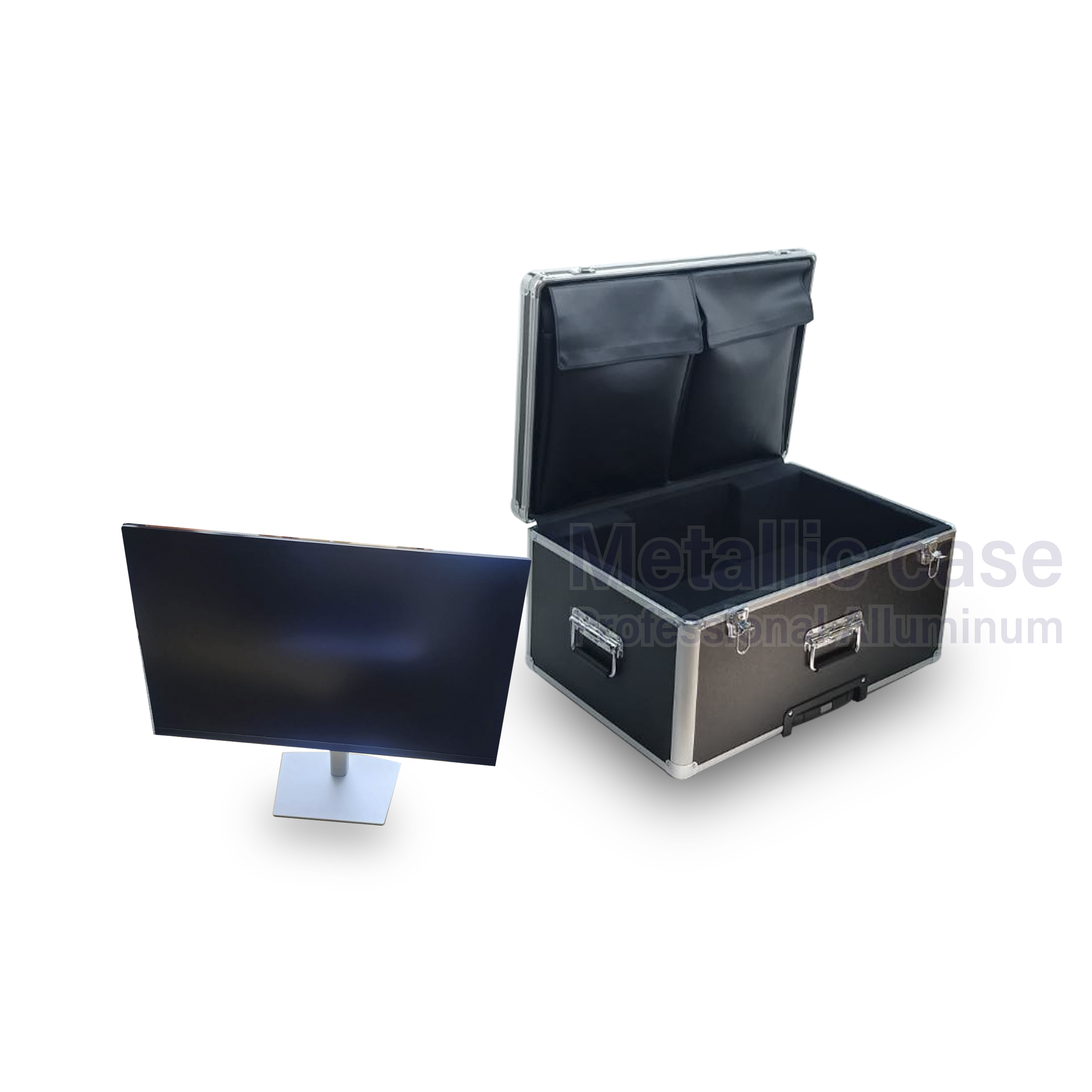 กระเป๋าอลูมิเนียม Dell U2723QE ขนาด 44.5x66.5x33.6 ซม. รหัสสินค้า 8751-04-6603 (T2C1H3K3P3U13)