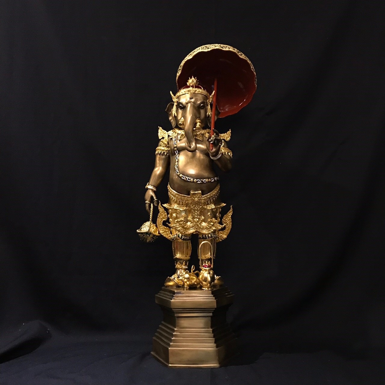 พระพิฆเนศ ปางมหาลาภ หน้าตัก 12 นิ้ว