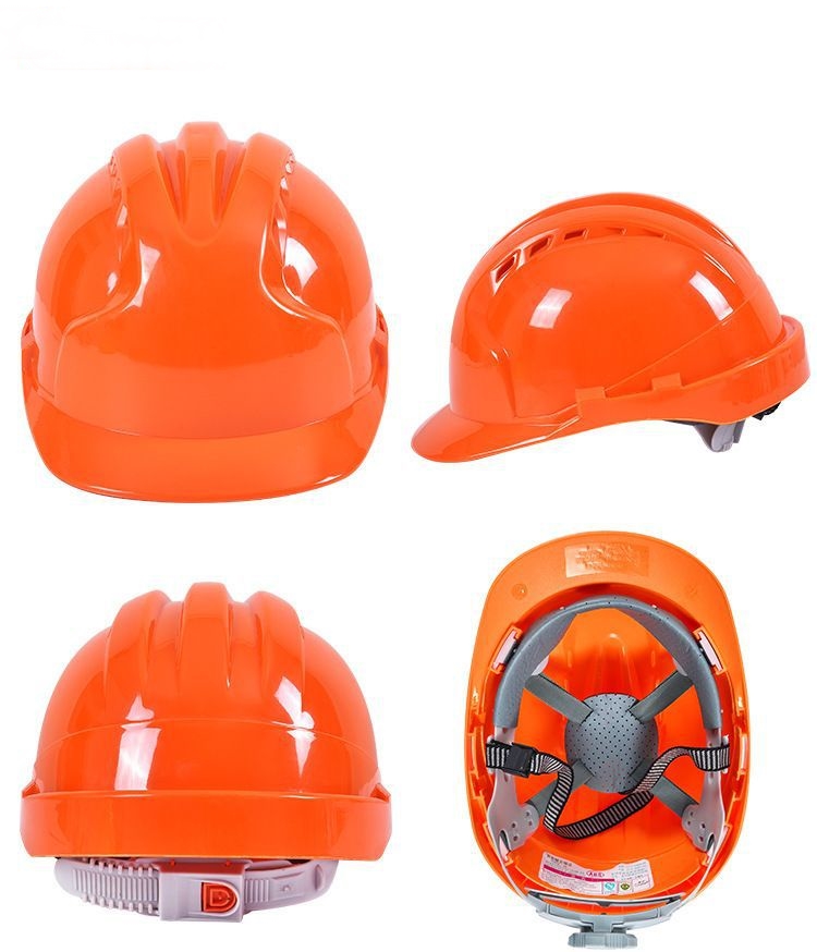 หมวกนิรภัยพลาสติก ABS อย่างดี เกรดA+พัดลมโซล่าเซลล์