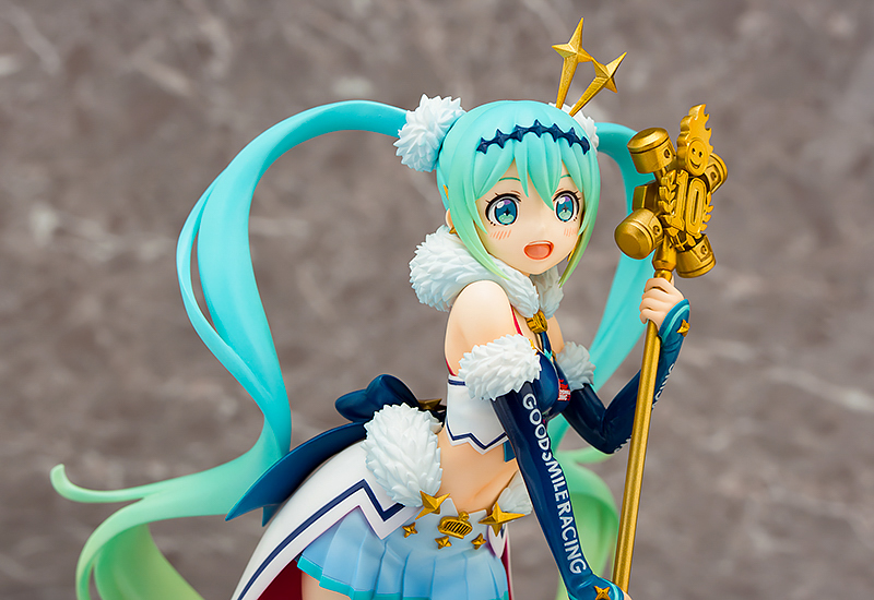 ปิดออเดอร์ (Pre-Order) (Pre-Order) Hatsune Miku Racing 2018 - 1/7 (Aquamarine, Good Smile Company)