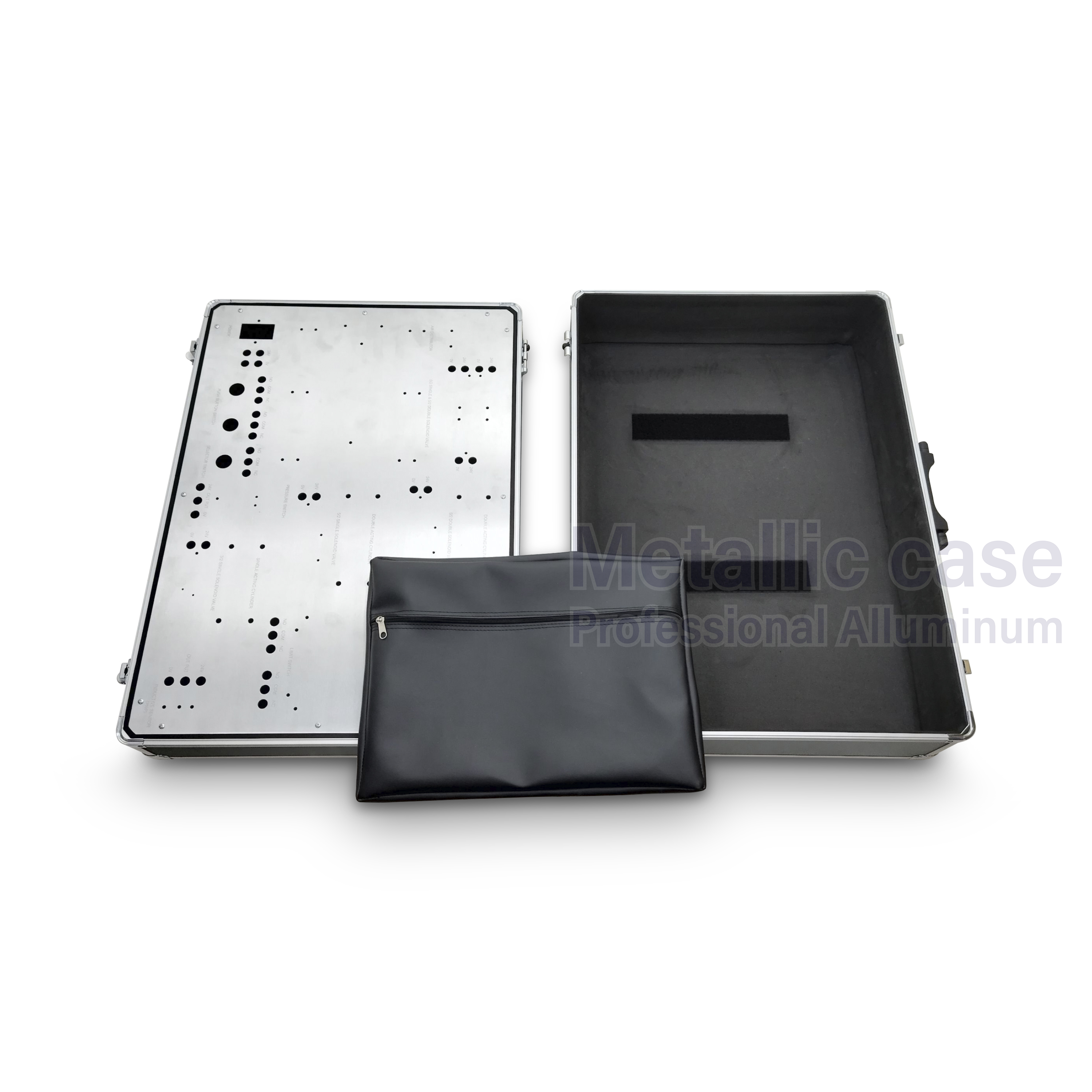 metalliccase8344-10-6411/ กระเป๋าชุดฝึกนิวเมติกไฟฟ้า smc V2(67.5x47.5x22.6 T1C19H8K29P3)