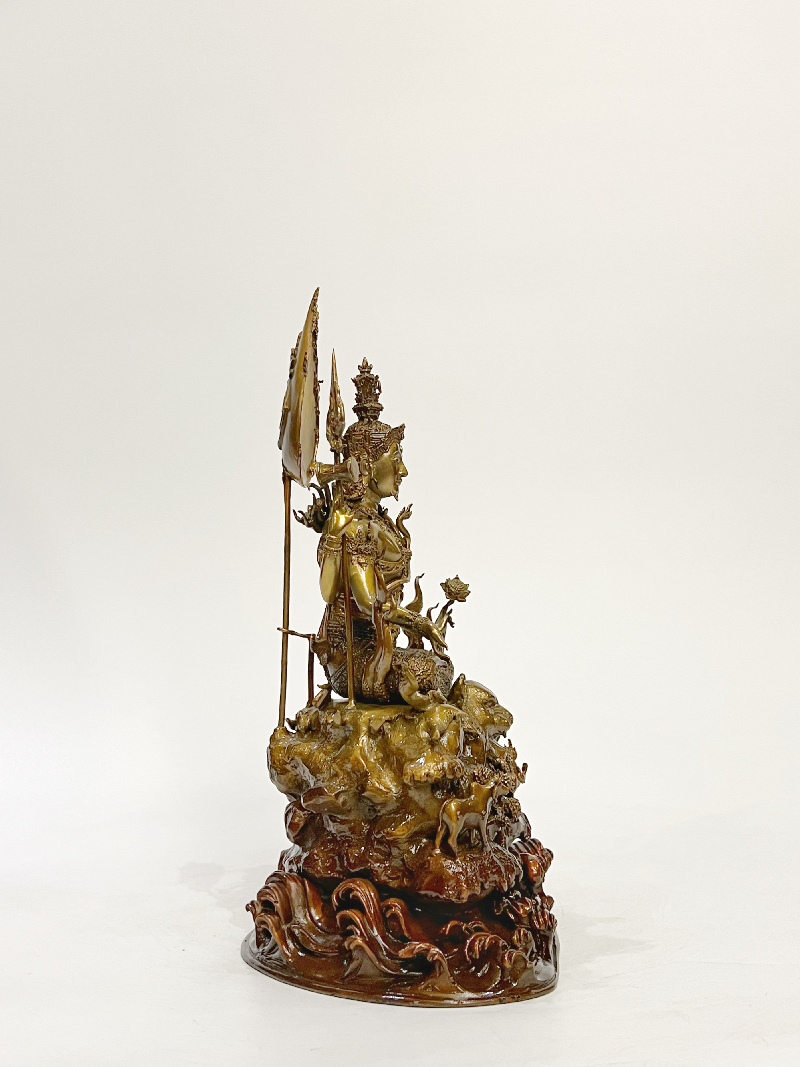 พระอิศวรมหาไกรลาสบรรพต ขนาดสูง 12 นิ้ว