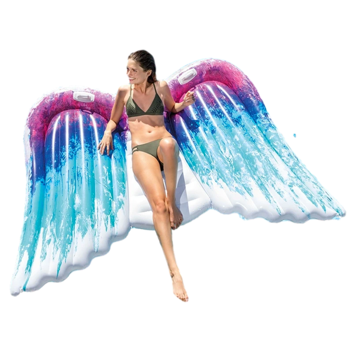 แพยางปีกนางฟ้า แบบใหม่ ขนาดใหญ่ Inflatable New Giant Angel Wing Pool Float