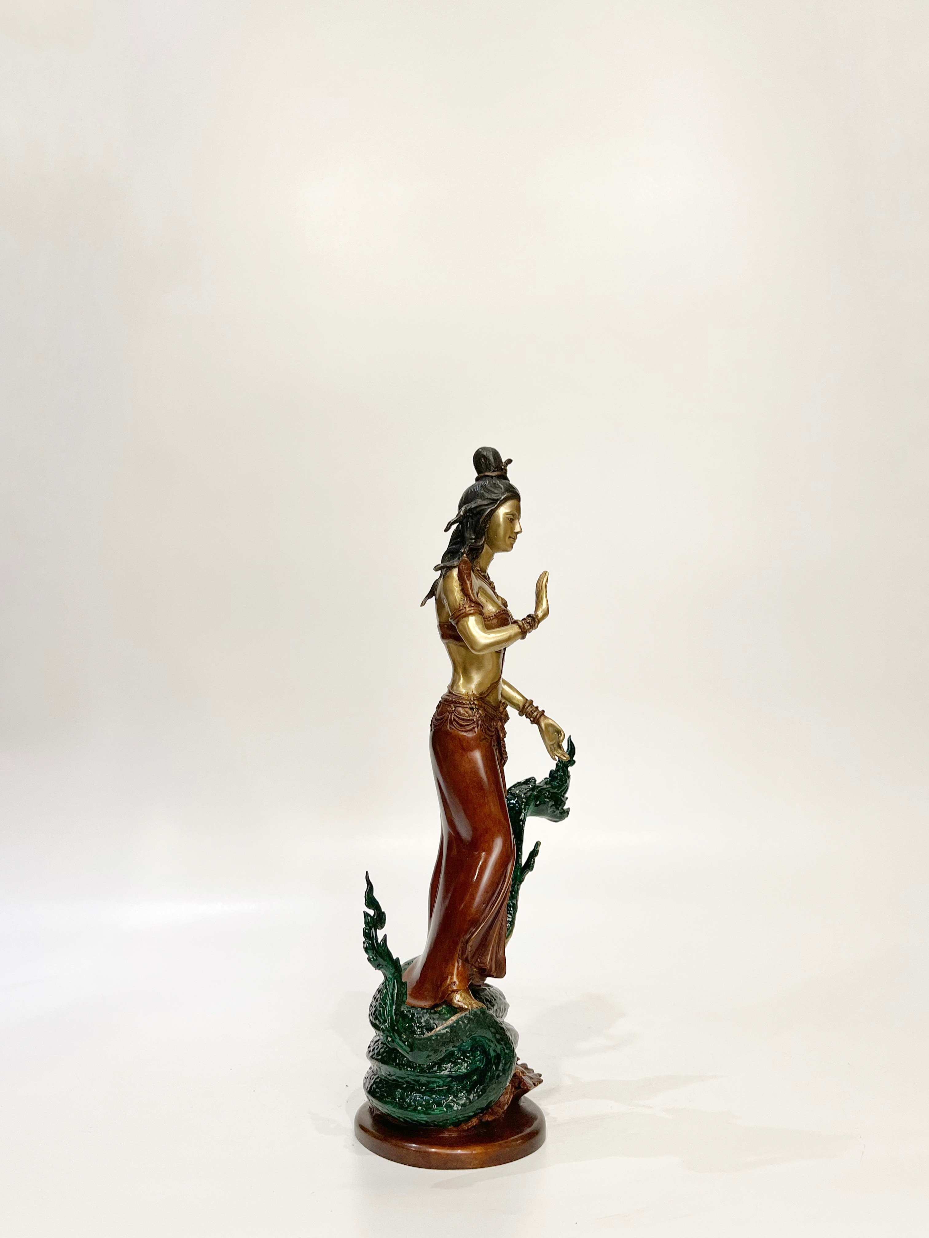 นาคาธิปดีศรีสุทโธ และ นาคีศรีปทุมมา (ขนาดสูง 14 นิ้ว)