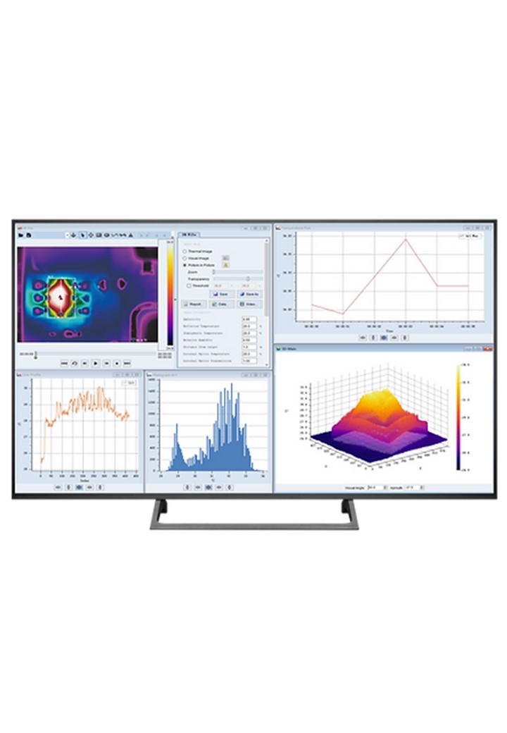 FOTRIC 616C-L30 กล้องถ่ายภาพความร้อนสำหรับงานวิจัยและพัฒนาแบบตั้งโต๊ะ (R&D Station) standard lens 30⁰x22⁰ ความละเอียด 384*288 Pixels ย่านวัดอุณหภูมิ -20℃-150℃