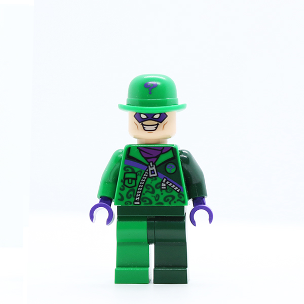 The Riddler - Green and Dark Green Zipper Outfit