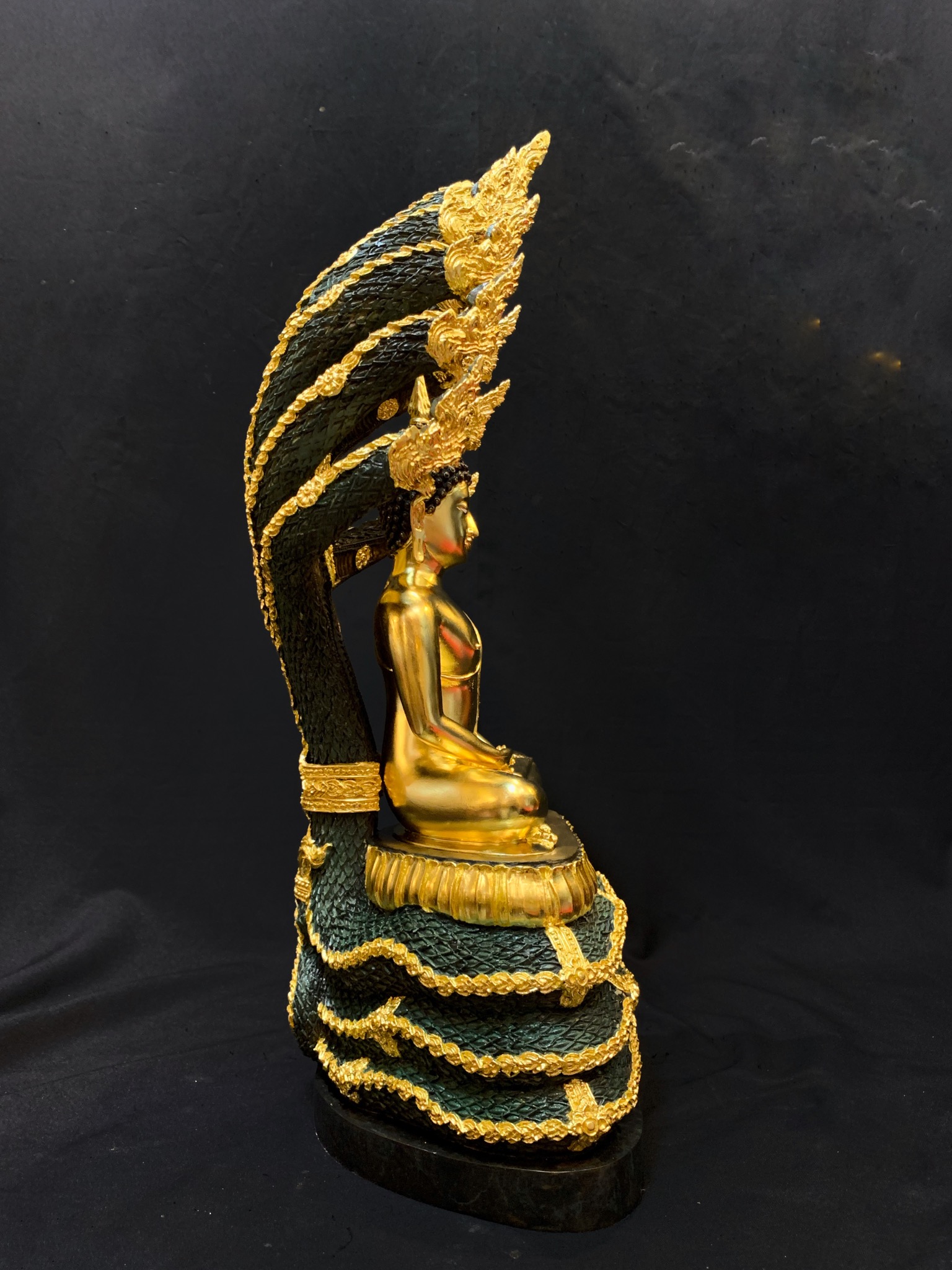 พระนาคปรก (นาค 9 เศียร) หน้าตัก 9 นิ้ว