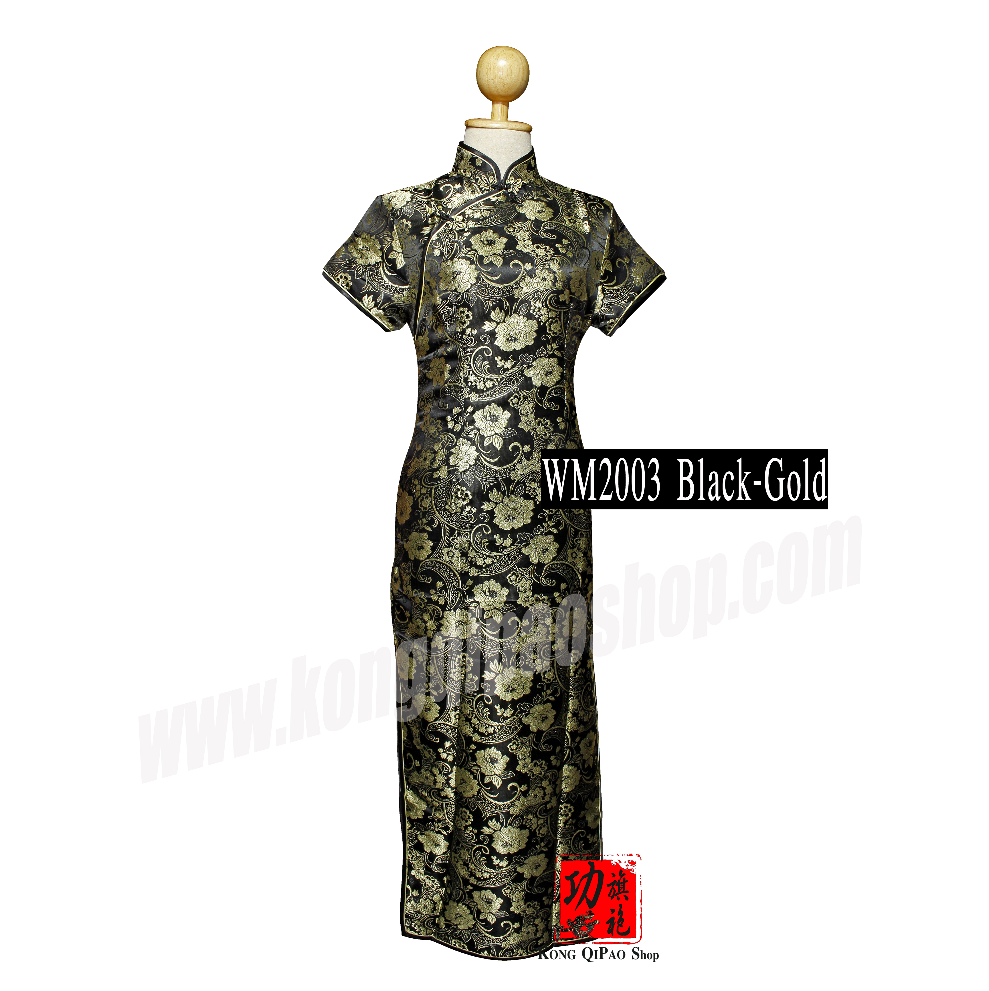 WM2003 กี่เพ้ายาว ลายโบตั๋น