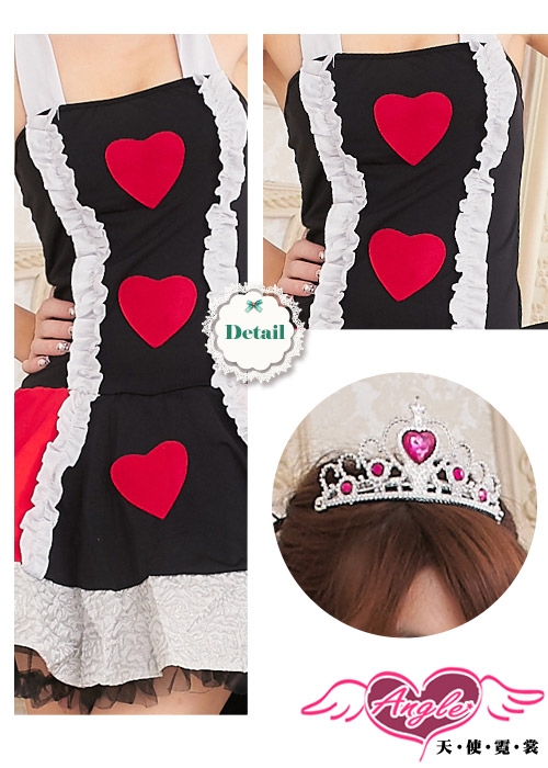 ชุดราชินีโพแดง ควีน ชุดพระราชินี Queen อลิซ