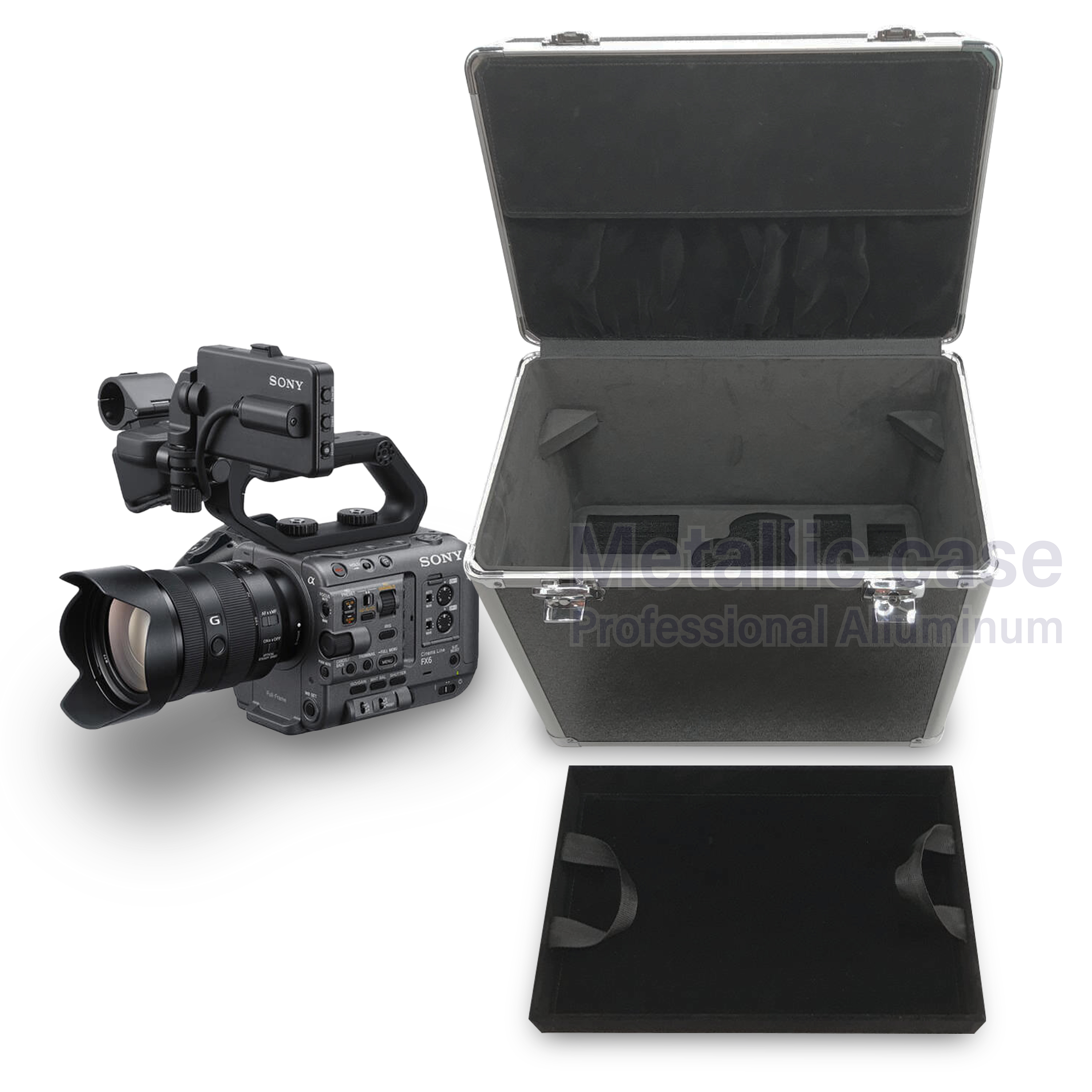 metalliccase8310-05-6409 /Sony FX6 + ประกอบเลนส์ (26.5x42.5x39.6 T1C1H8K6P3)