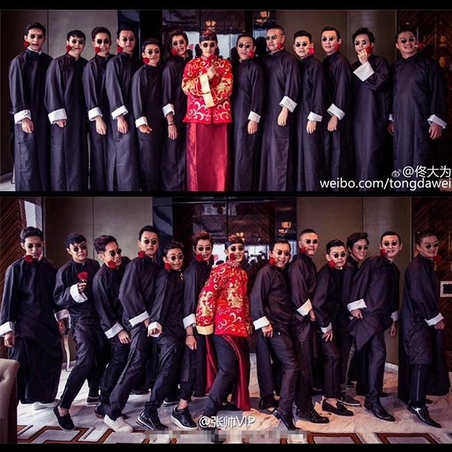 ชุดจีนย้อนยุค ร่วมสมัย ผู้ชาย แนวเจ้าพ่อเซี่ยงไฮ้