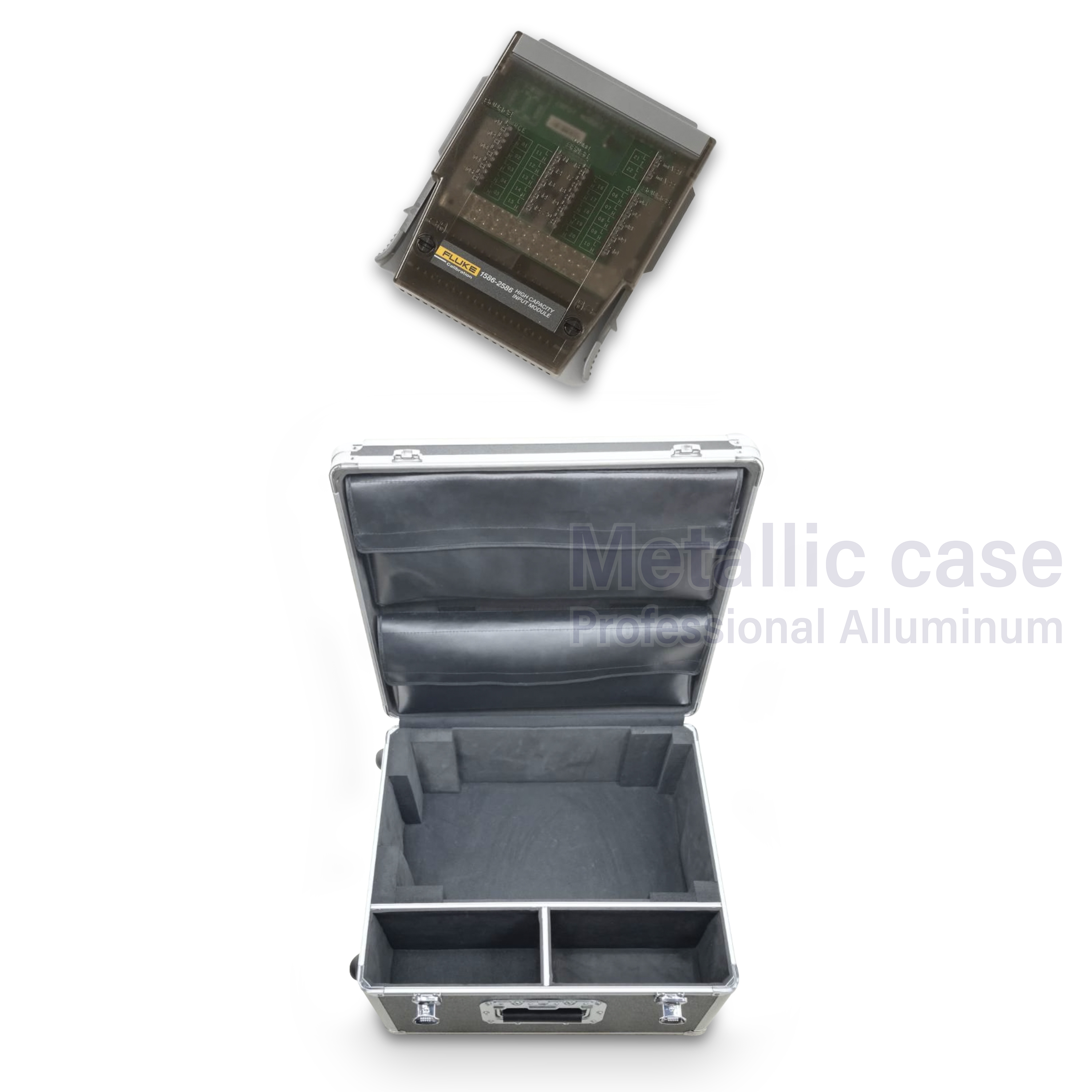 metalliccase6301-09-5901 / Fluke 1586 A Super-DAQ+1586-2586 High Capacity Input Module (47x41x28 T1C1H4K7P4)