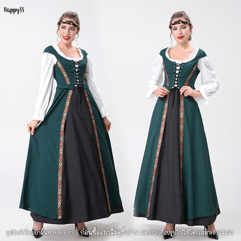 ชุดยุโรป ชุดย้อนยุค เทพนิยาย 5 สี