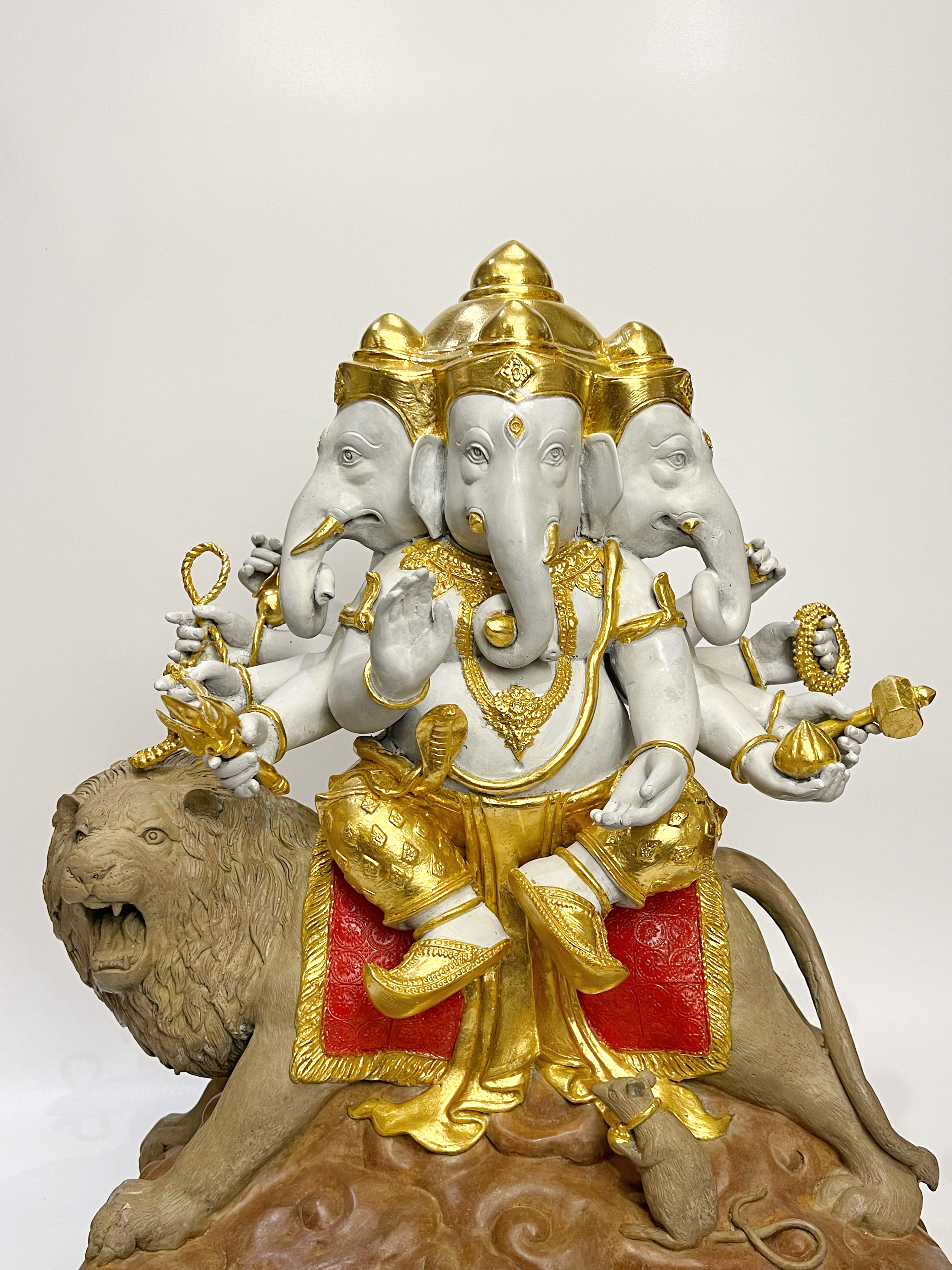 พระเหรัมภะคณปติ (พระพิฆเนศ 5 เศียร) หมายเลข 9