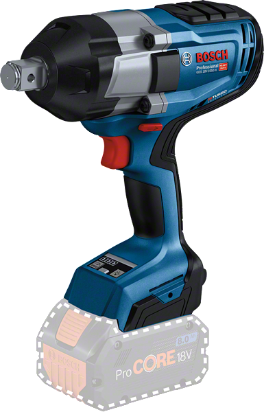 Bosch รุ่น GDS 18V-1050 H บล็อคกระแทกไร้สาย ขนาด 3/4" (เครื่องเปล่า)