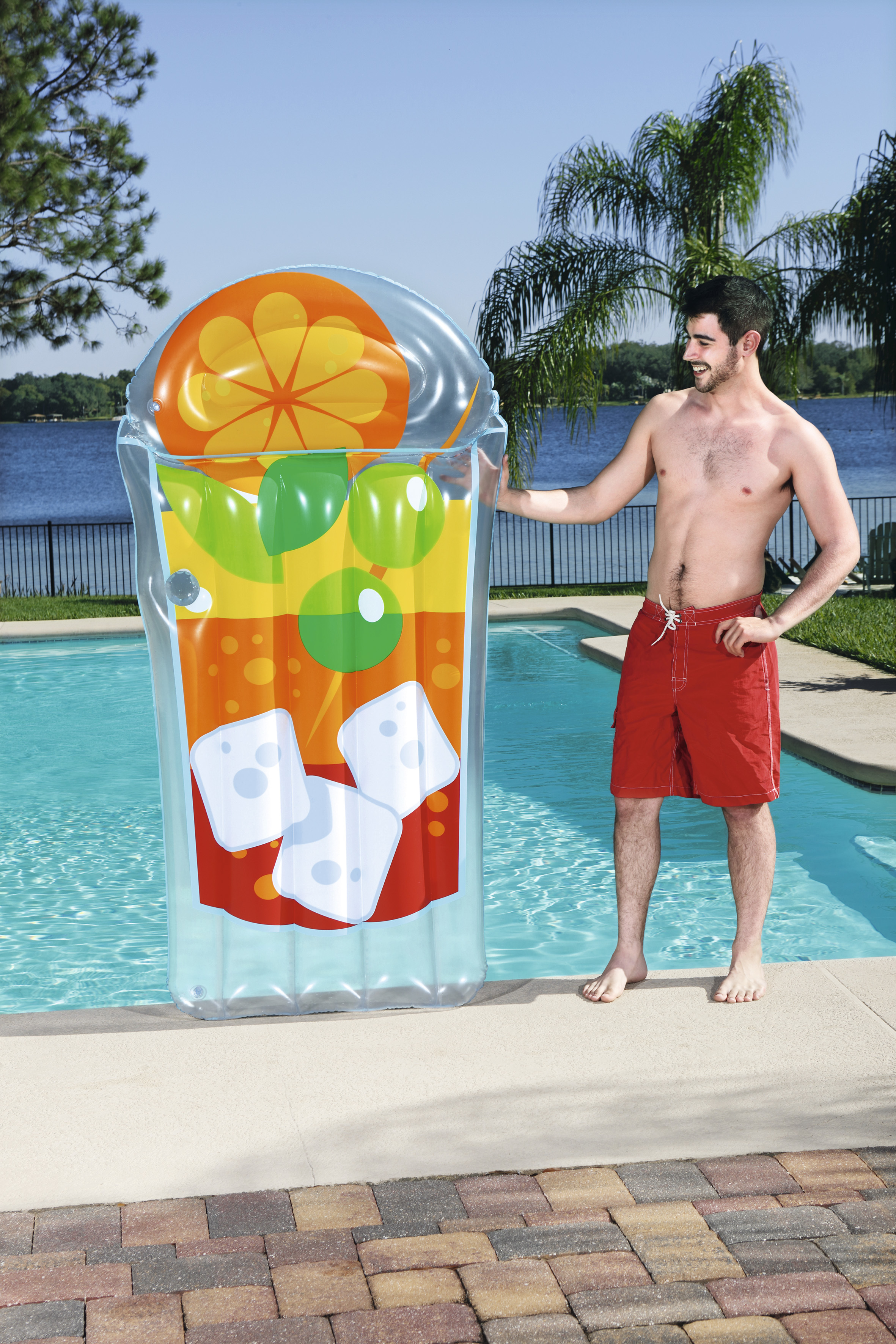 Bestway แพยางน้ำผลไม้ Inflatable Bestway Juice Pool Float