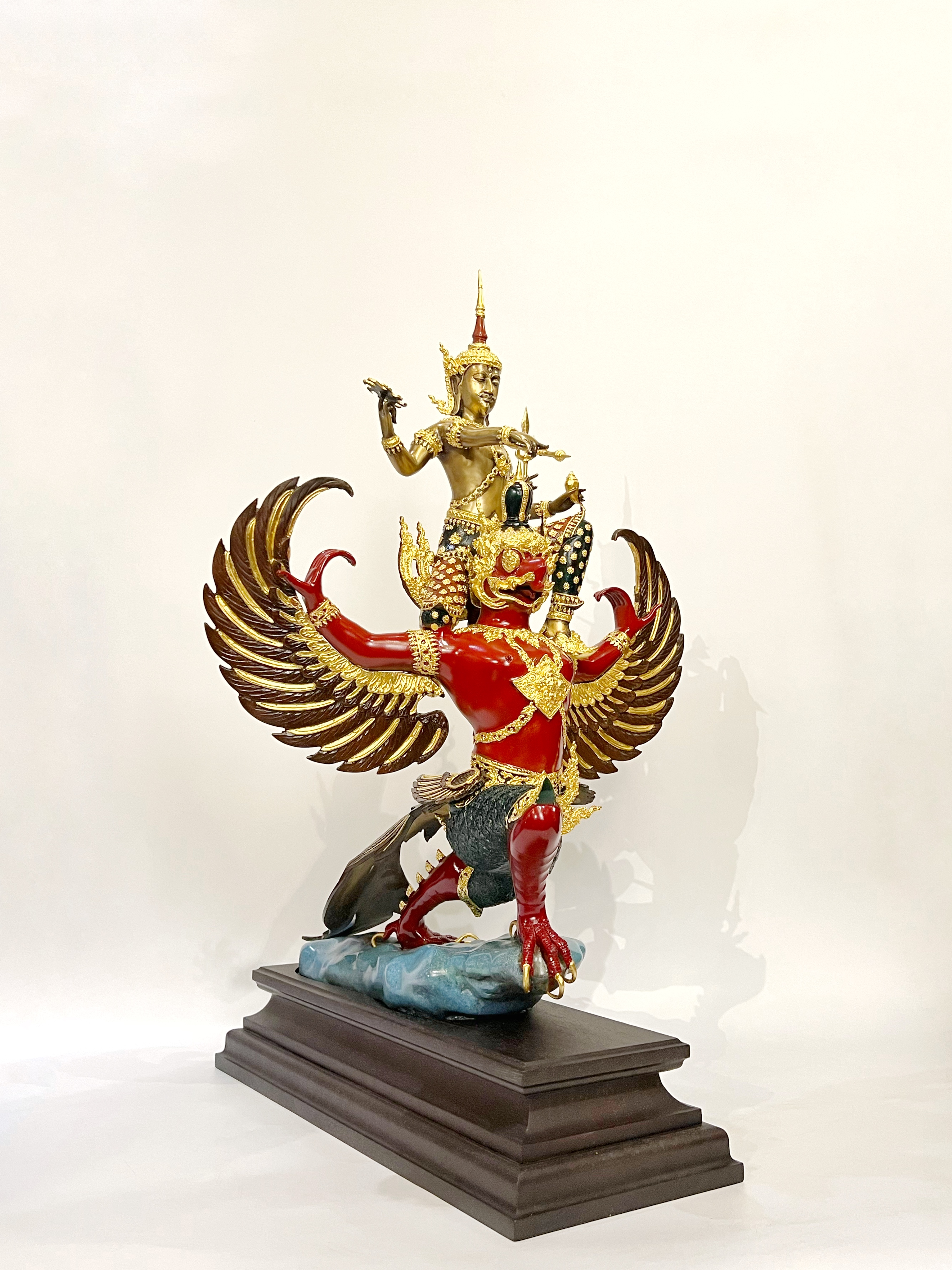 พระนารายณ์ทรงครุฑ หน้าตัก 9 นิ้ว