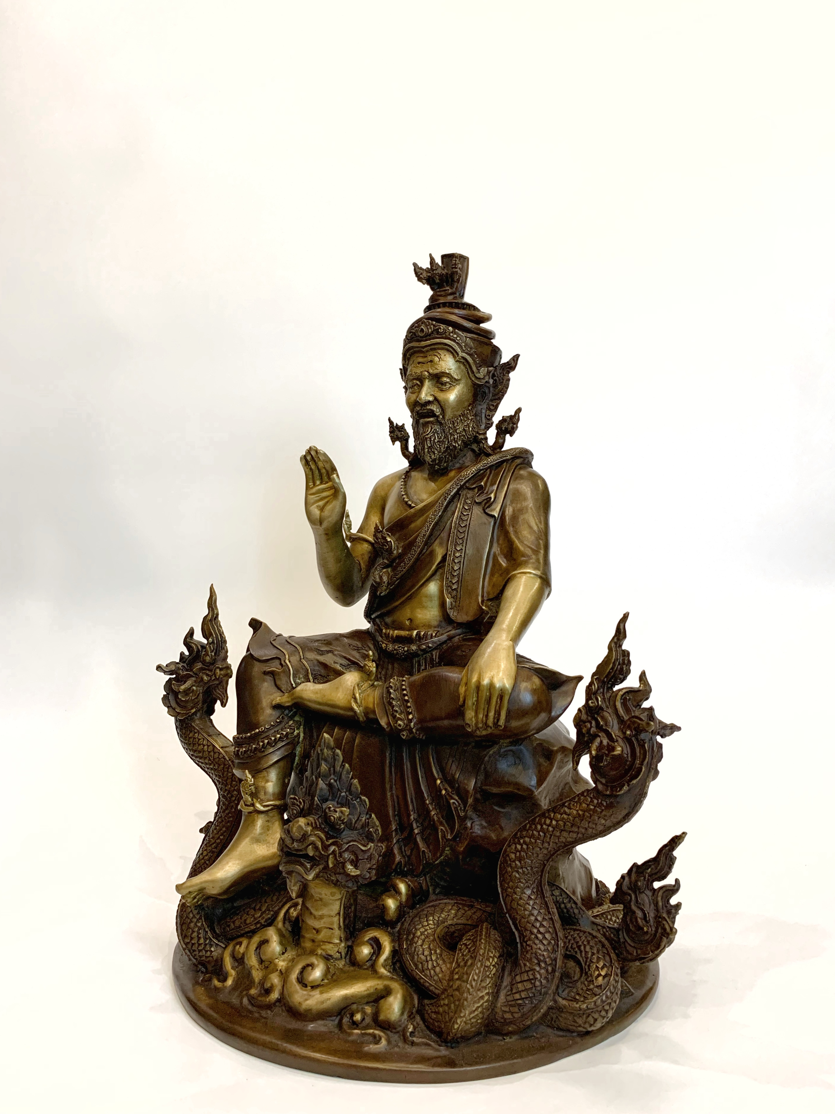 มุนีนาคราชเทวาธิบดี หน้าตัก 9 นิ้ว