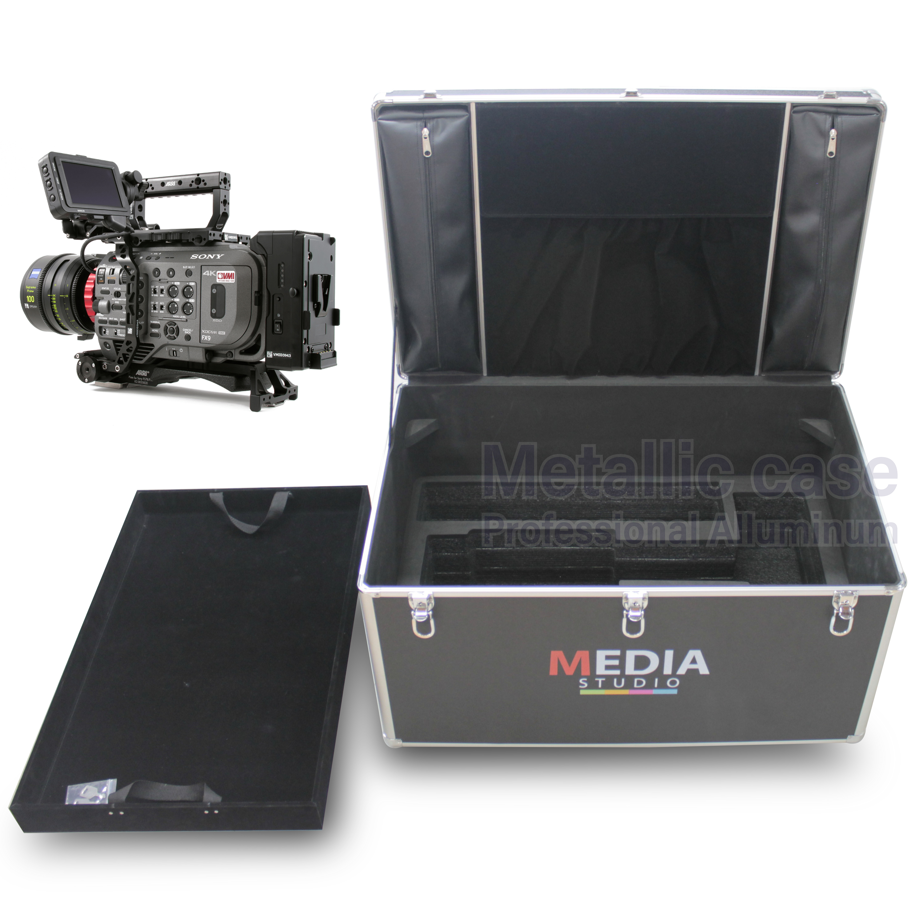 metalliccase7906-05-6304 / Sony PXW-F-9 (71.5x46.5x39.5 T1C1H3K1P2)