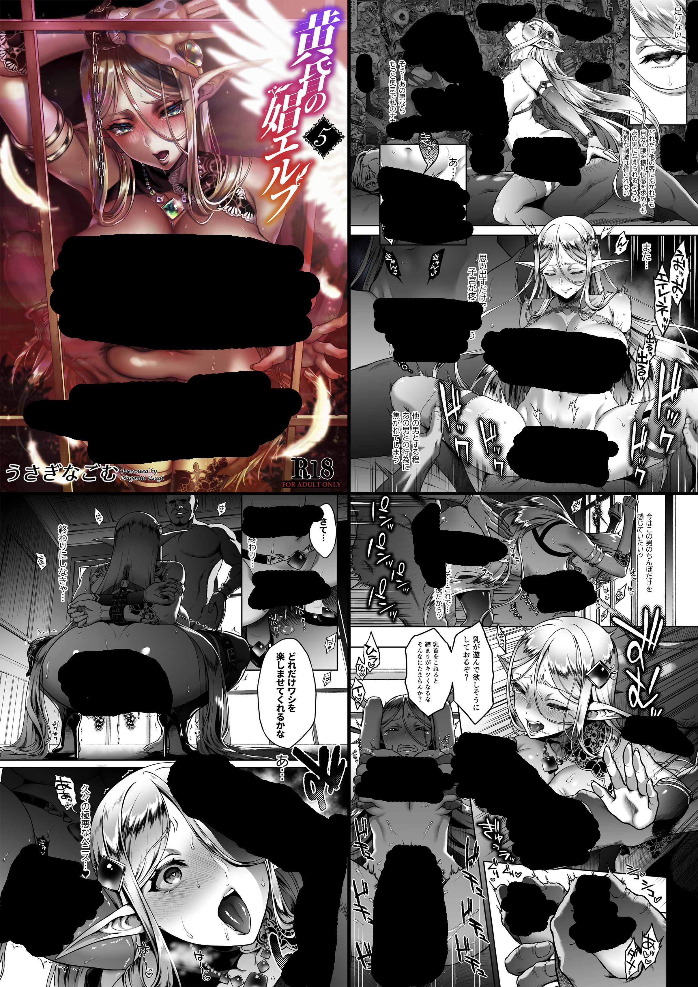 ซีรี่ย์ 黄昏の娼エルフ - Usagi Nagomu うさぎなごむ (H.B.A)