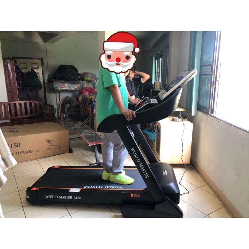 ลู่วิ่งไฟฟ้าWORLD MASTER GTS8มอเตอร์ 4.5แรงม้า