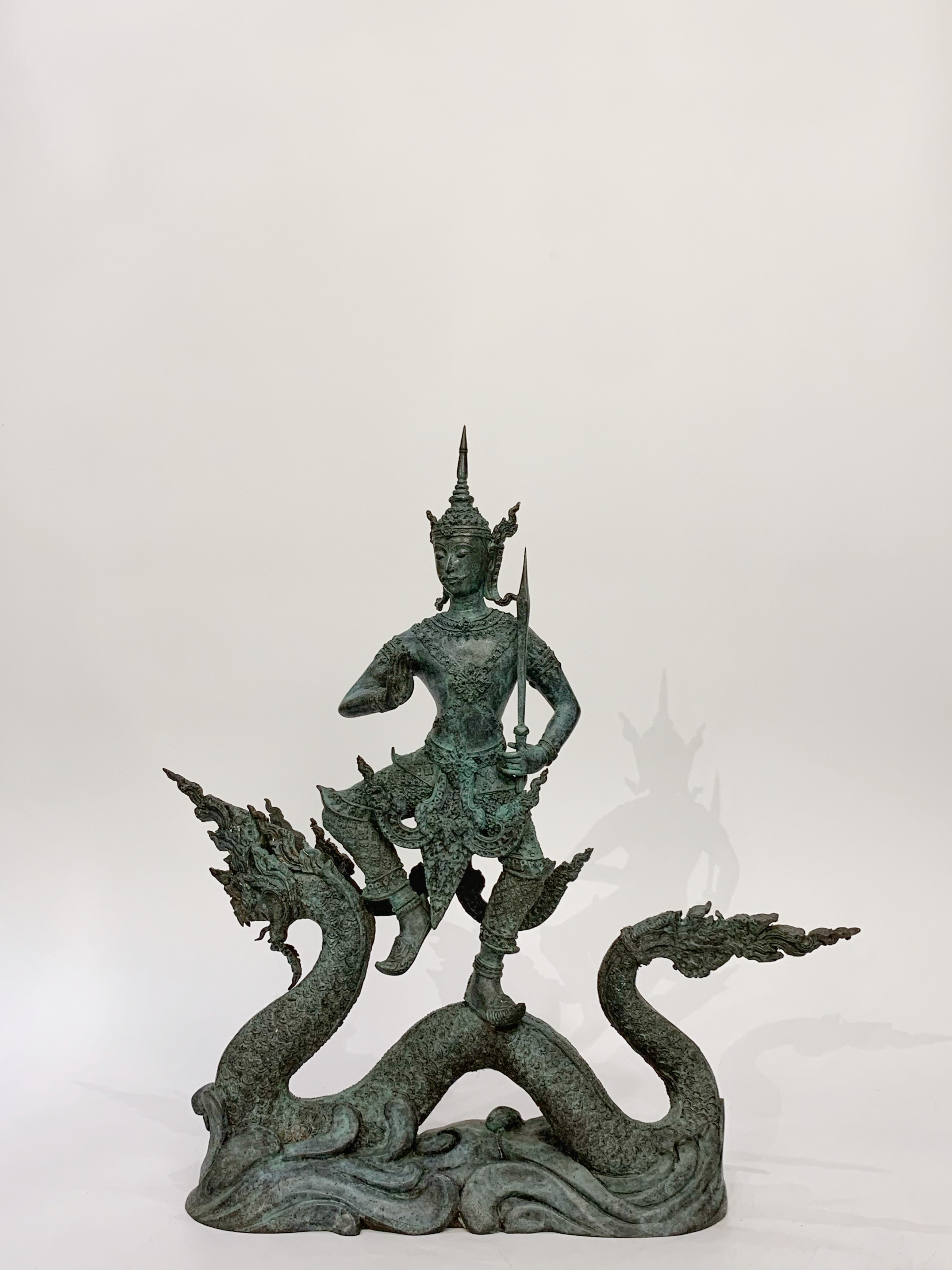 ท้าววิรูปักษ์ ท้าววิรูปักโขนาคราช หน้าตัก 5 นิ้ว