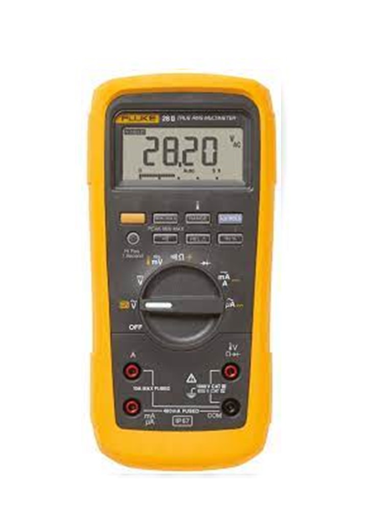 FLUKE 28 II ดิจิตอลมัลติมิเตอร์สำหรับสภาพแวดล้อมแบบเอ้าท์ดอร์