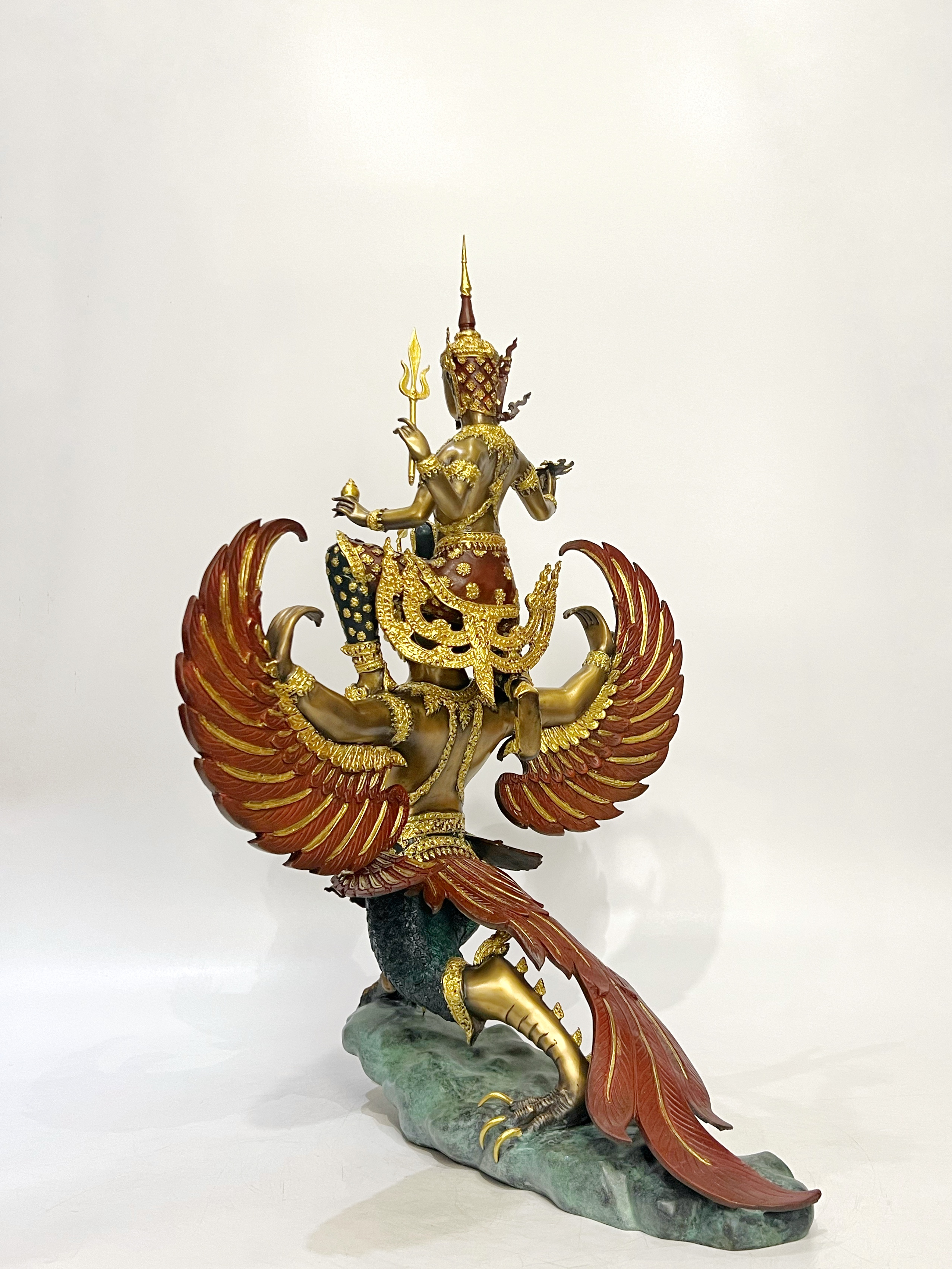 พระนารายณ์ทรงครุฑ หน้าตัก 9 นิ้ว