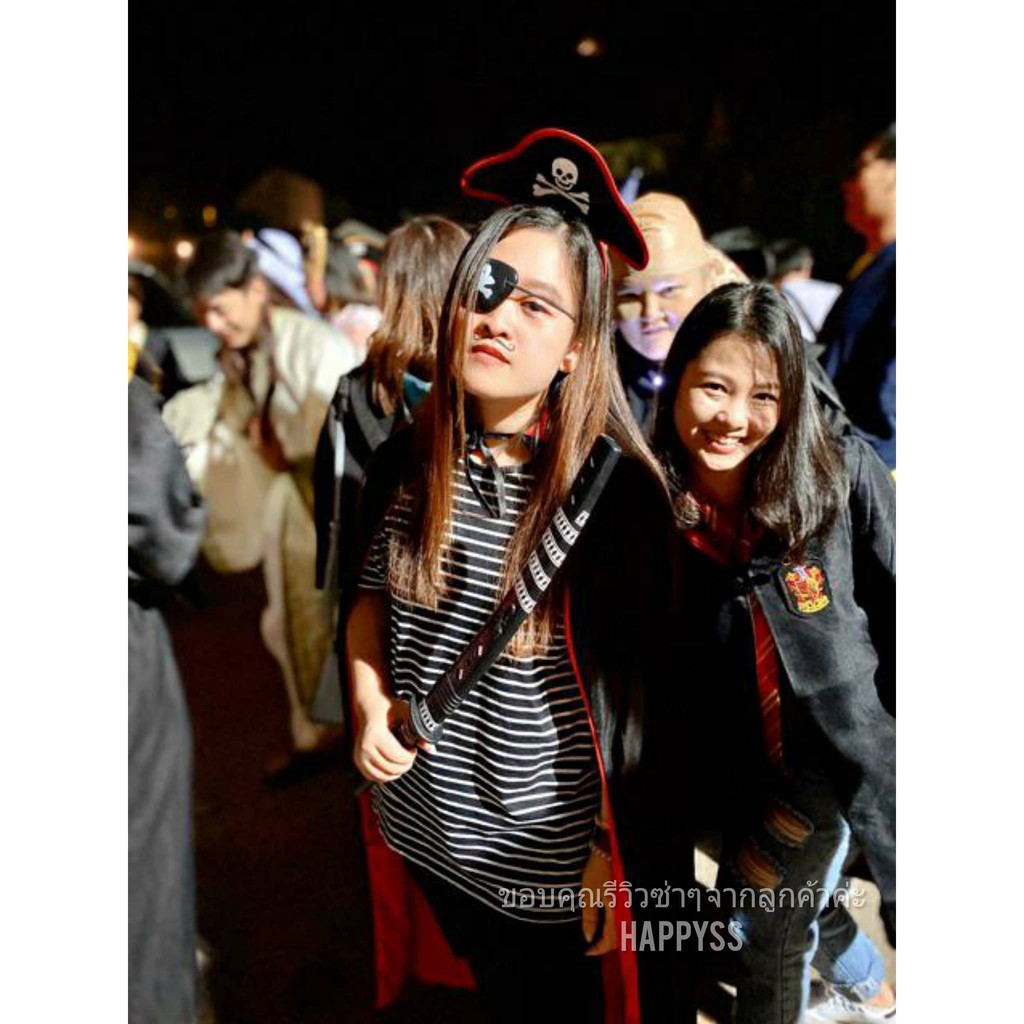 ที่คาดผมแฟนซี ที่คาดผมโจรสลัด อุปกรณ์โจรสลัด ฮาโลวีน