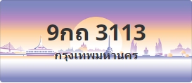 ป้ายประมูล 9กถ 3113