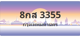ป้ายประมูล 8กส 3355