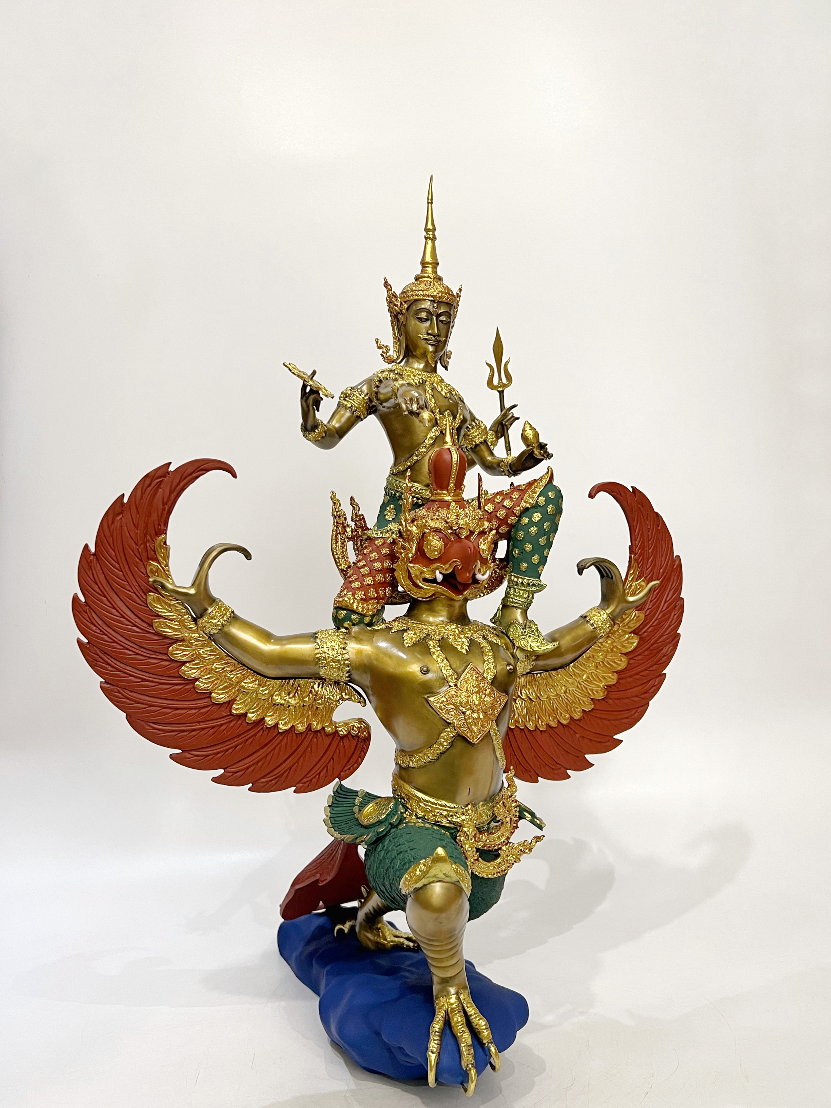 พระนารายณ์ทรงครุฑ หน้าตัก 9 นิ้ว