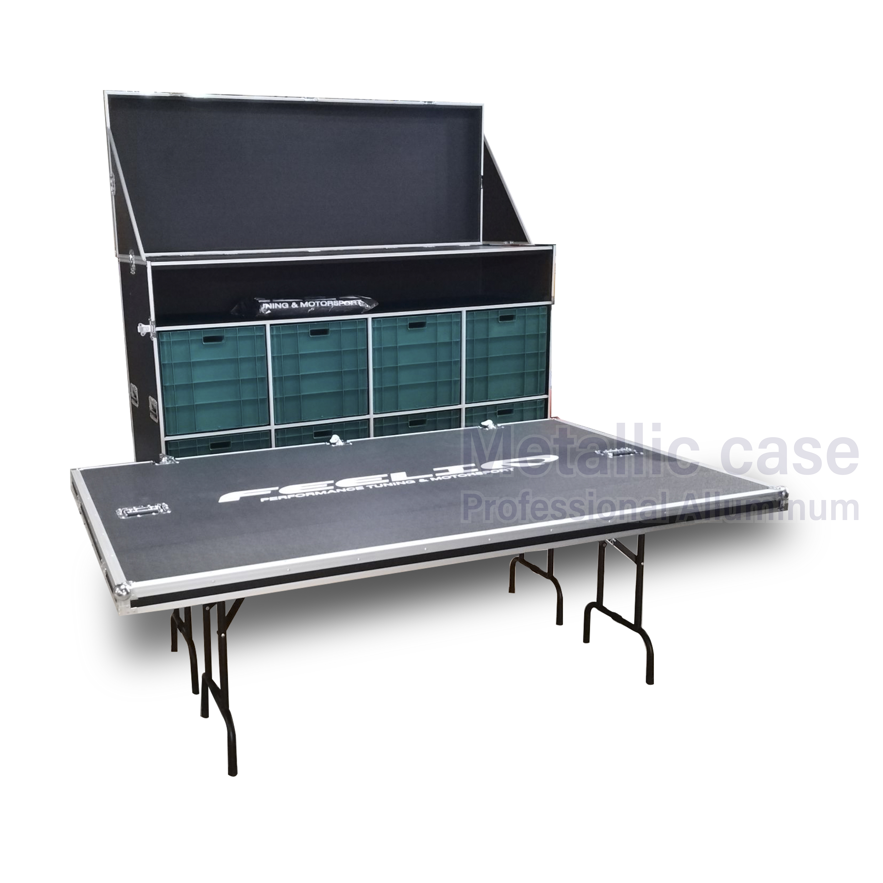 metalliccase 8882-10-6607 / FeeliQ 8 basket with table(210.3x69.3x135.5 T4C1H3K5P5)