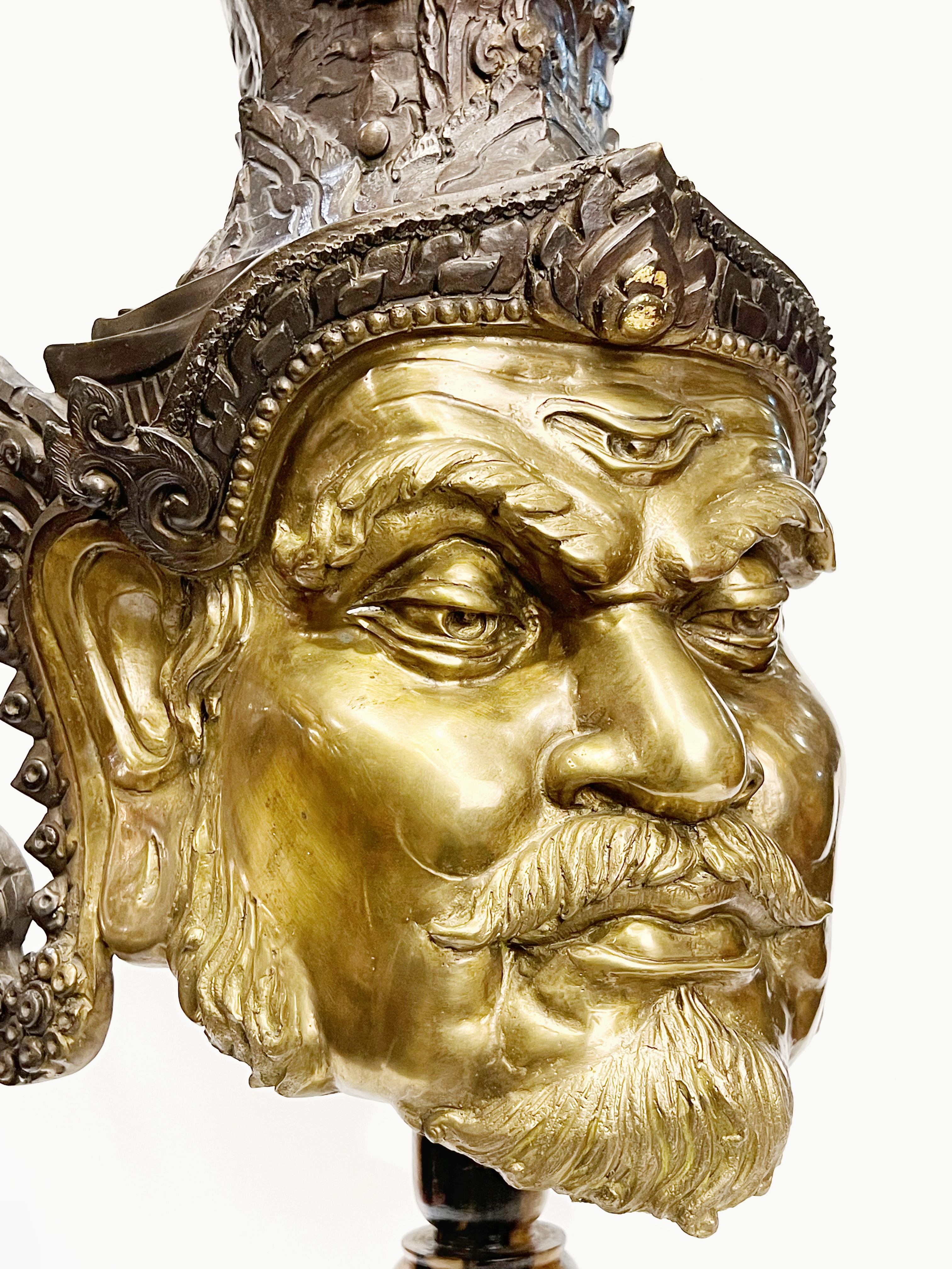 เศียร มหามุนีฤาษีตาไฟ ปู่ฤาษีตาไฟ