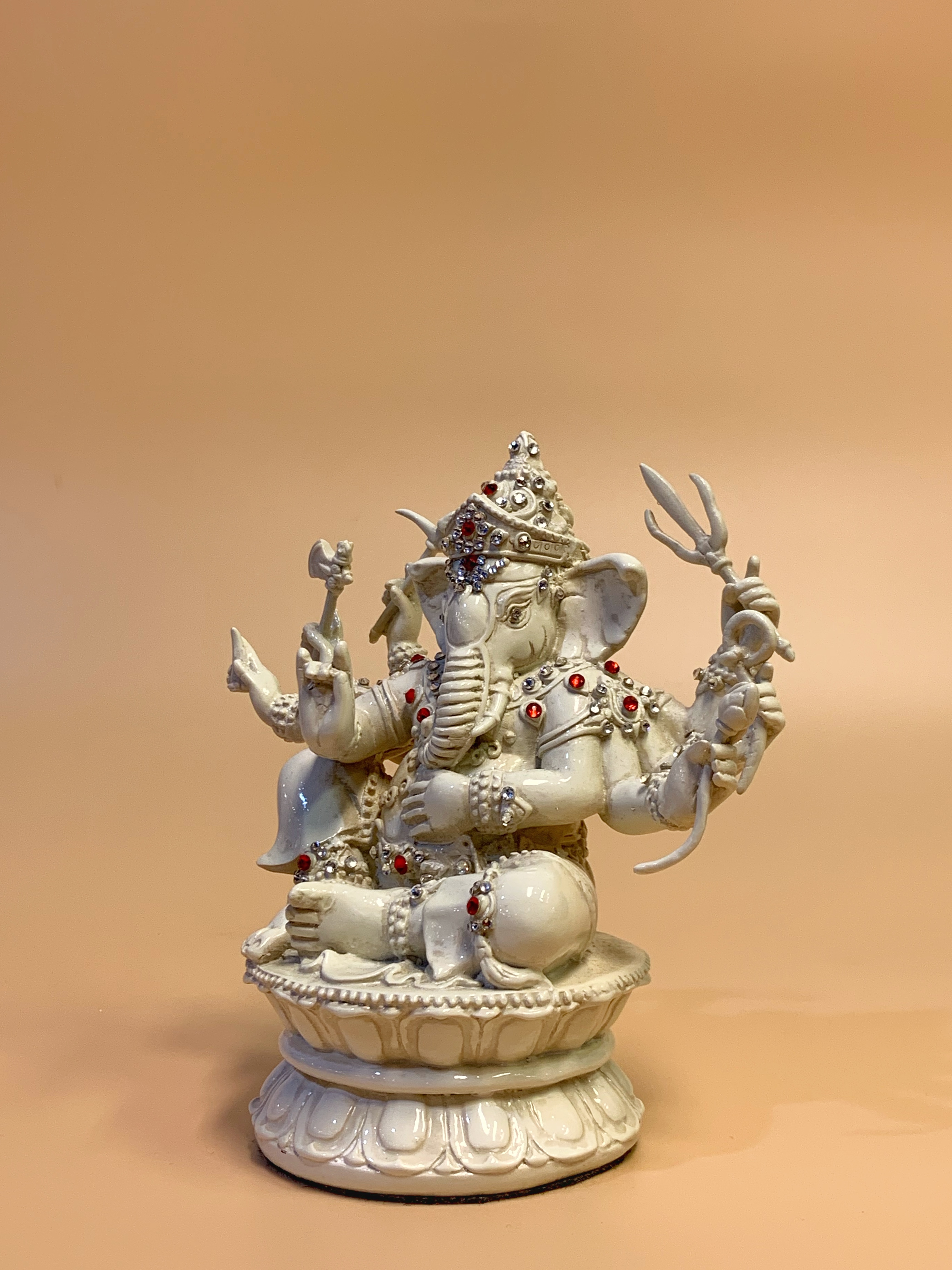 พระพิฆเนศ ประทานพร 8 กร หน้าตัก 3 นิ้ว