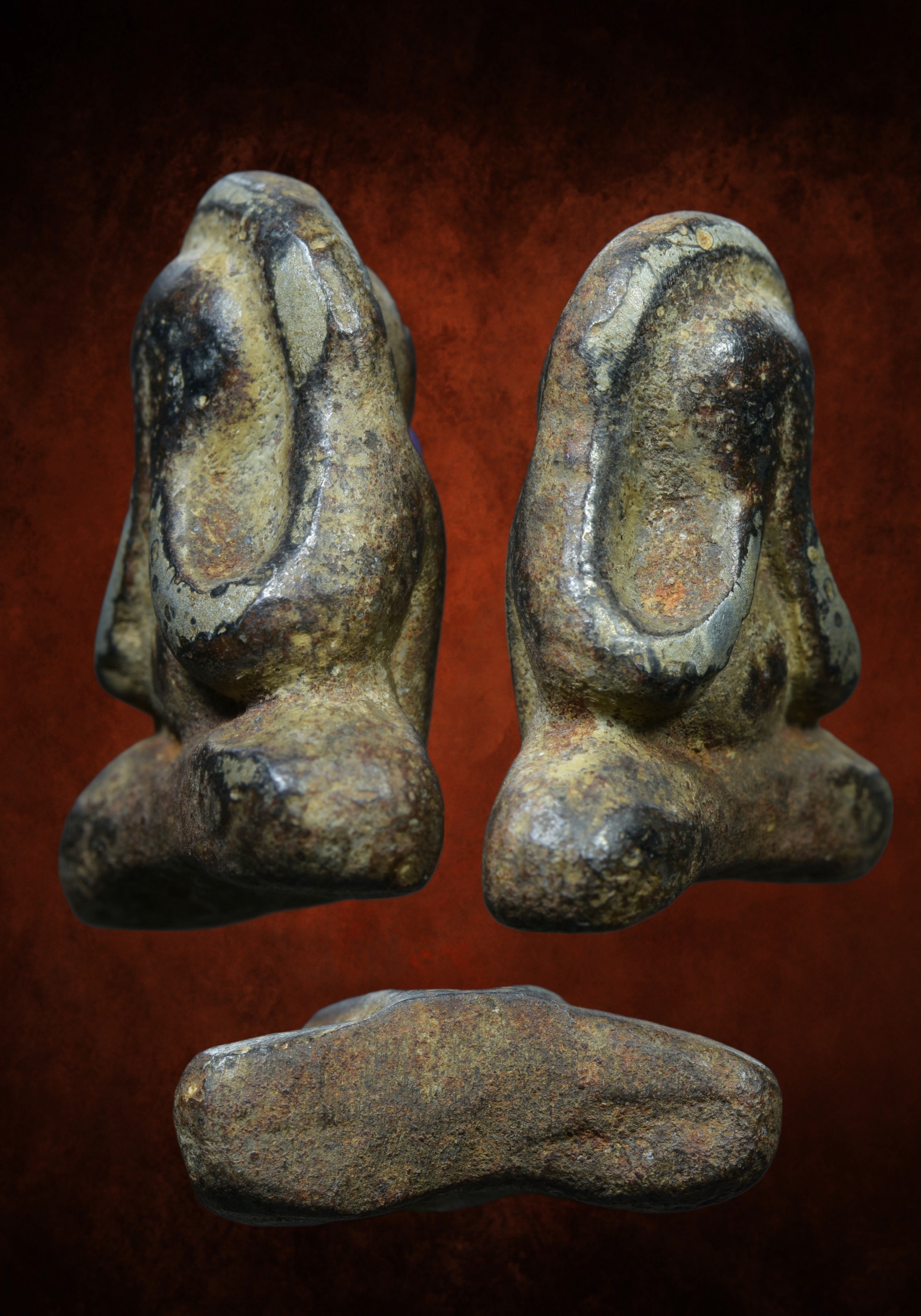 พระปิดตากรุท้ายย่าน พิมพ์กบ