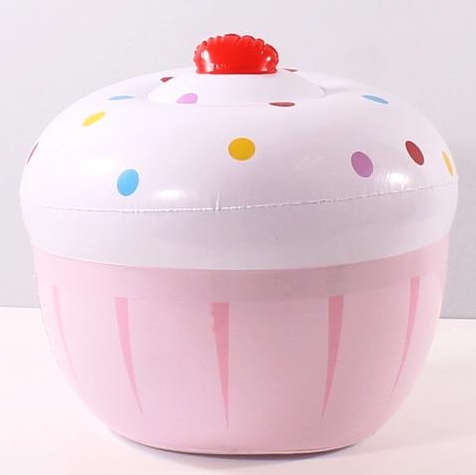แพยางคัพเค้ก Inflatable Cupcake Pool Float