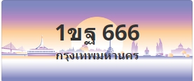 ป้ายประมูล 1ขฐ 666