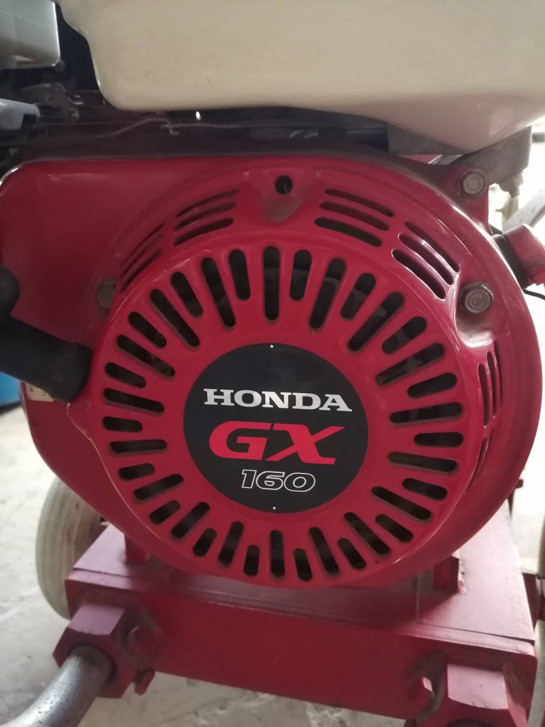 เครื่องขัดหินขัด พร้อมเครื่อง HONDA GX160