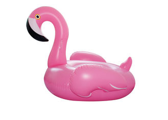 ห่วงยางฟลามิงโก้ สีชมพู ขนาดกลาง Inflatable Flamingo Pink Float