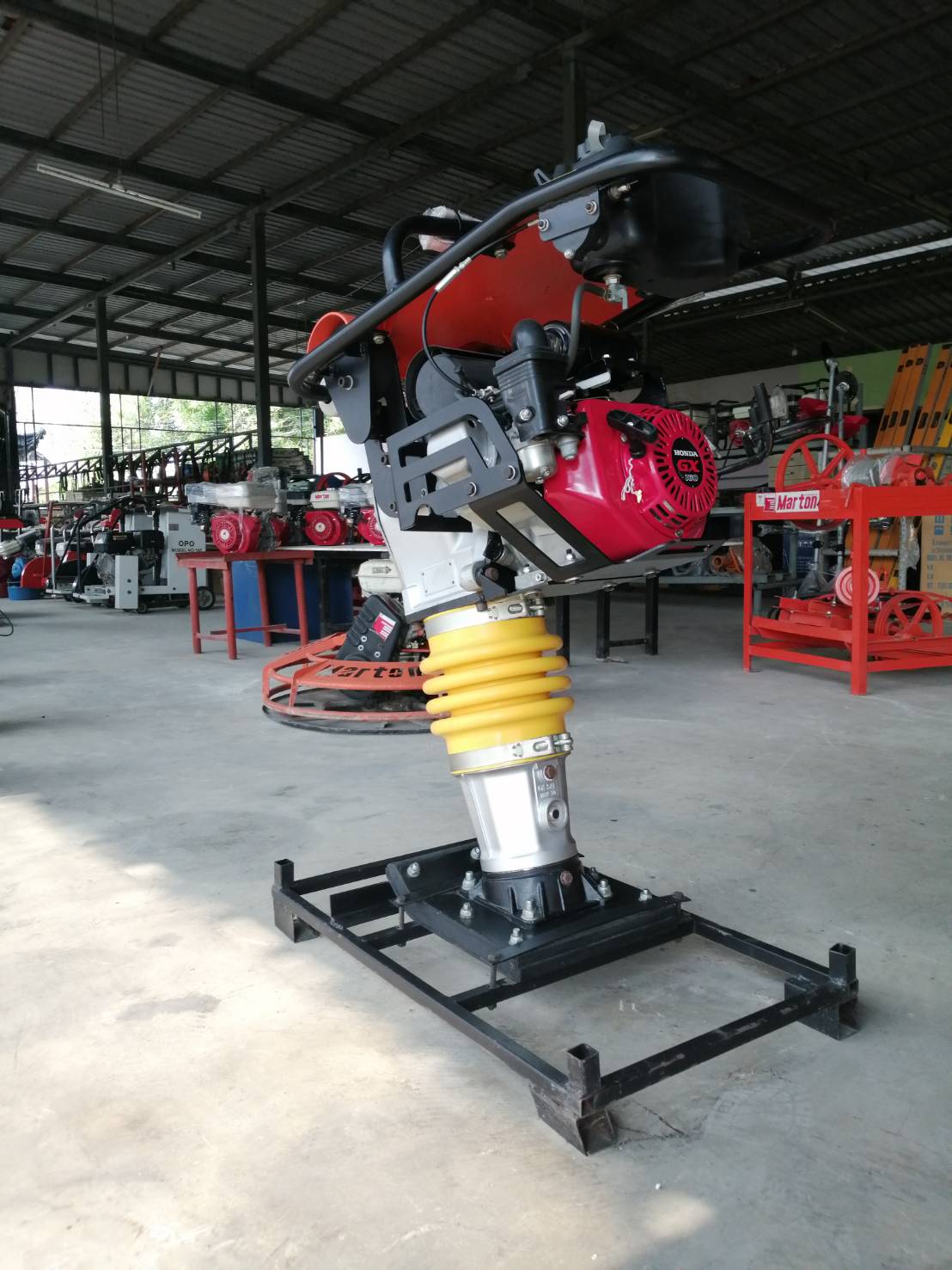 Marton เครื่องตบดินกระโดด รุ่น MT-RM75 พร้อม HONDA GX160