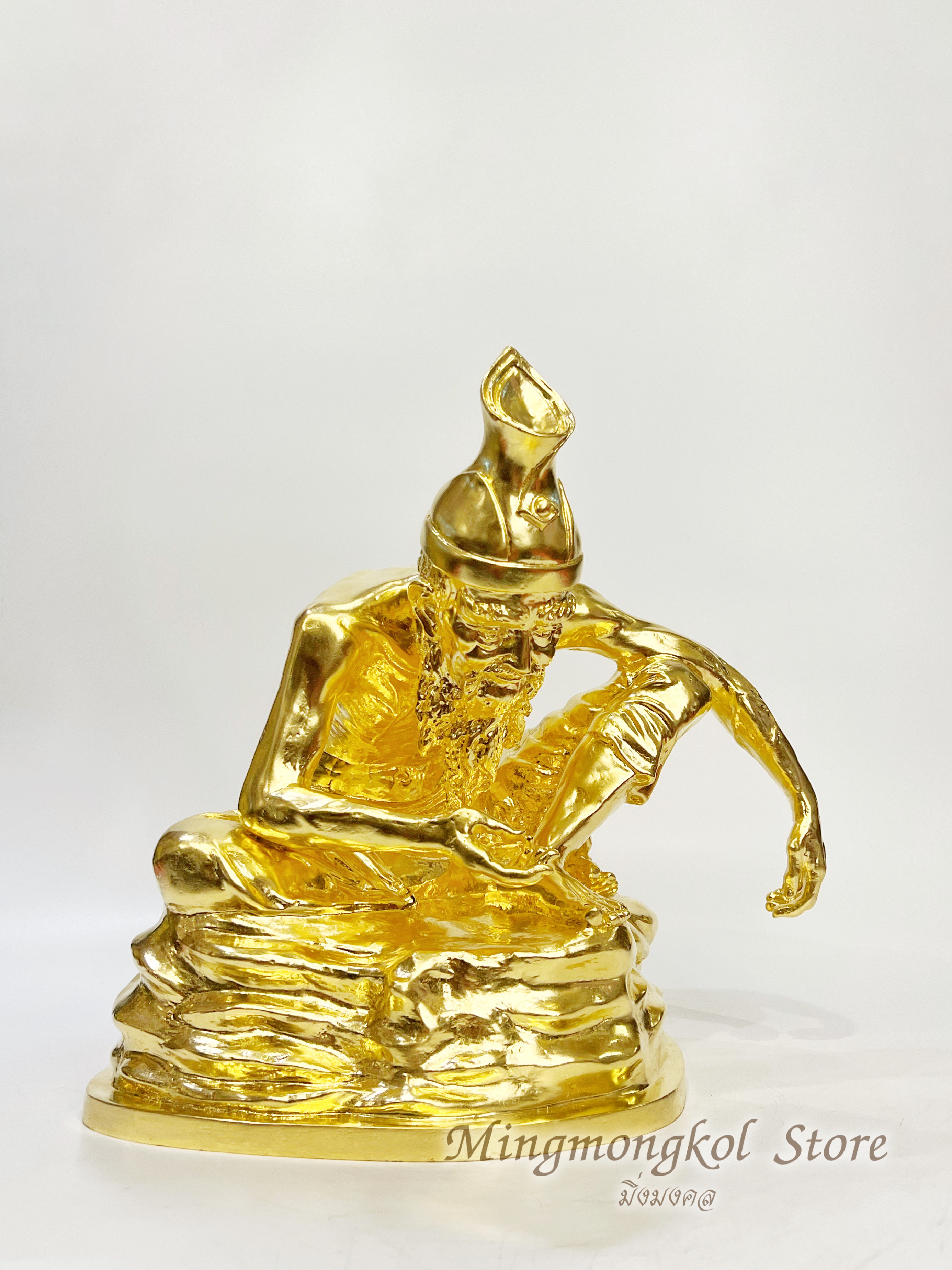 ตัวอย่างงานลงรักปิดทองคำเปลวเต็มองค์