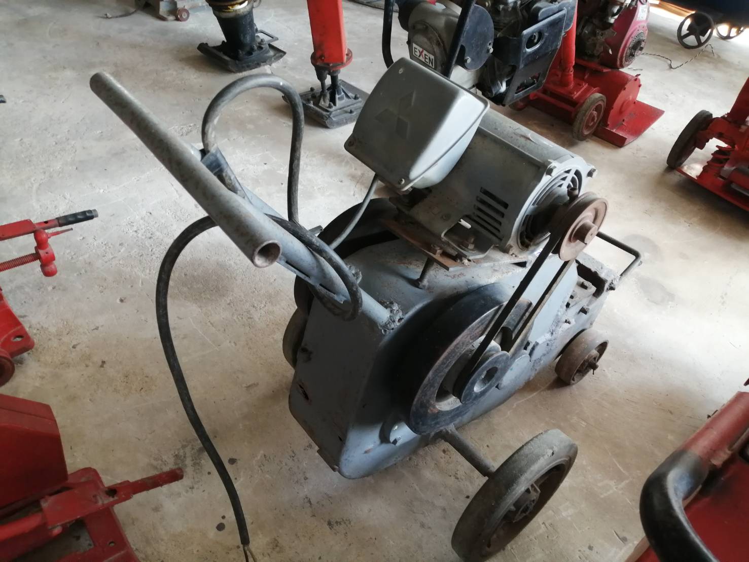 แท่นตัดเหล็กข้ออ้อย 25 มิล มอเตอร์มิตซู 2HP