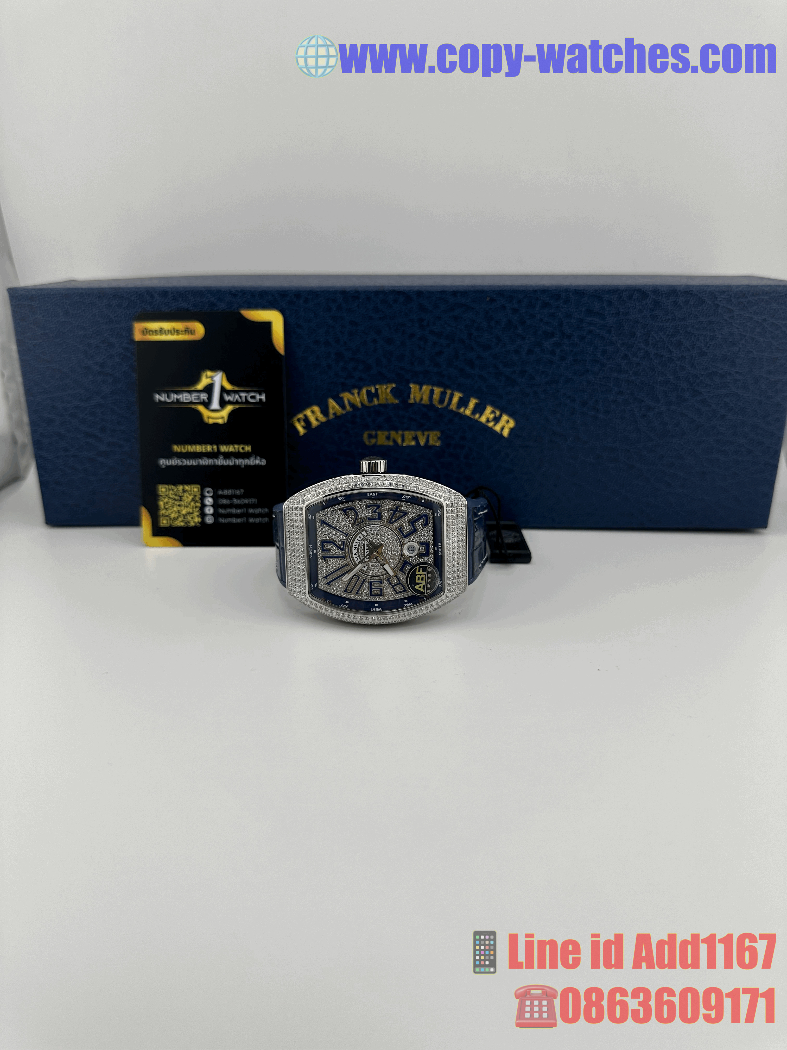 Franck Muller Vanguard 5 CT Diamond (Swiss ABF)