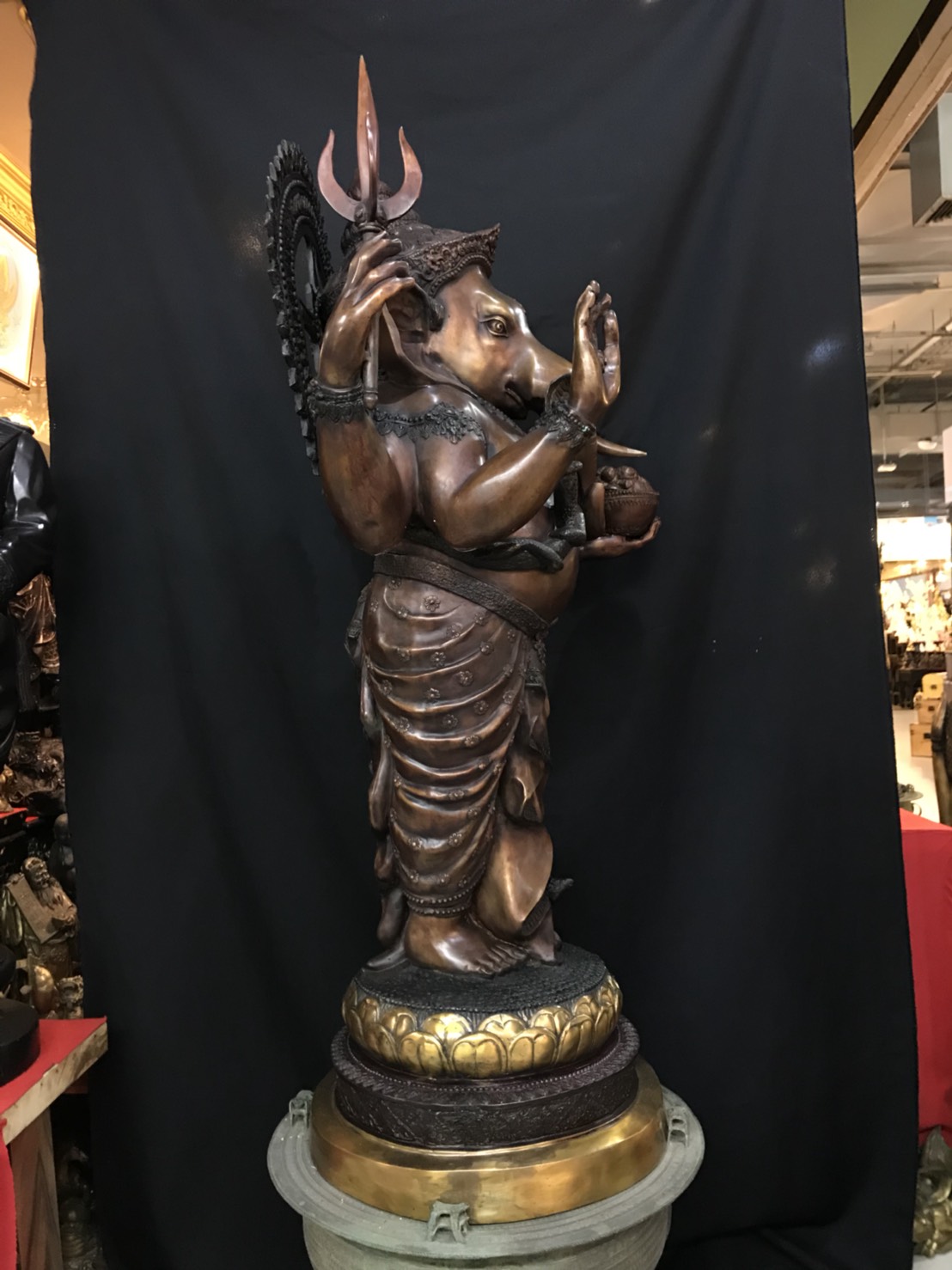 พระพิฆเนศ ปางเอกทันตะ หน้าตัก 20 นิ้ว