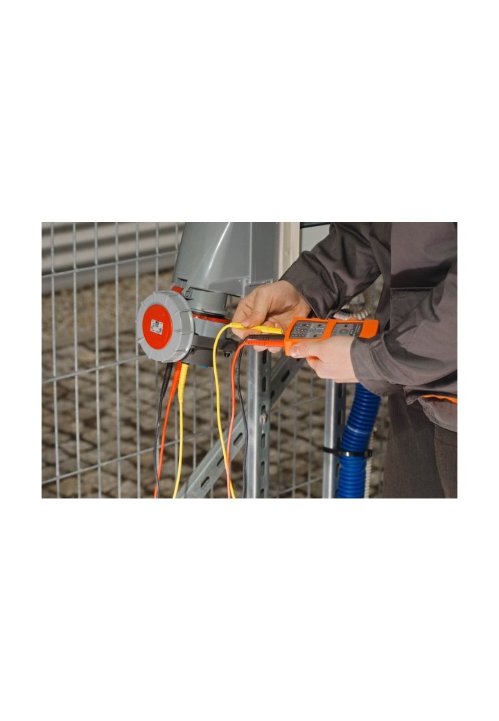 SONEL TKF-13 เครื่องตรวจวัดลำดับเฟสของระบบไฟฟ้า 3 เฟส และลำดับเฟสของมอเตอร์แบบไม่ใช้เทสลีด